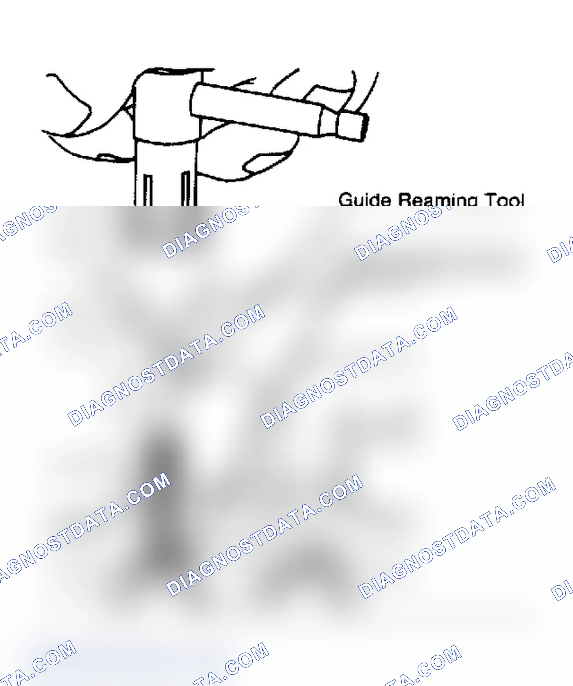 Scheme 33: Reaming Valve Guides Always use reamers in proper size sequence.