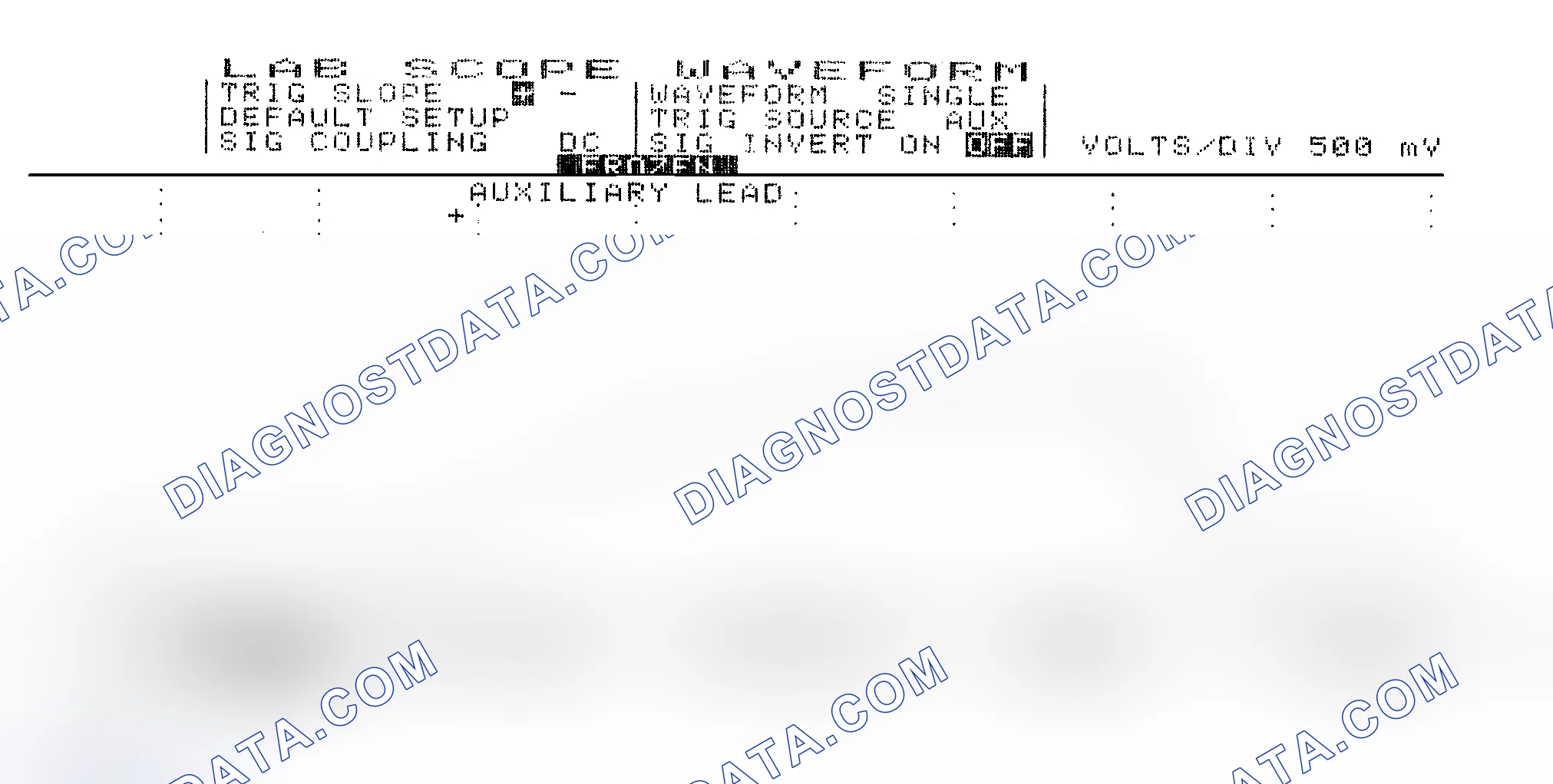 Scheme 14: Single Injector w/Excessive Current Flow - Current Pattern