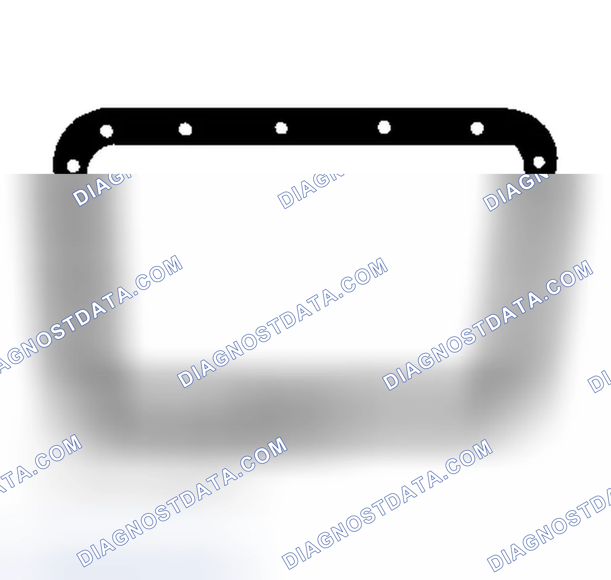 Scheme 34: Identifying Oil Pan Gasket (4R44E, 4R55E & 5R55E)