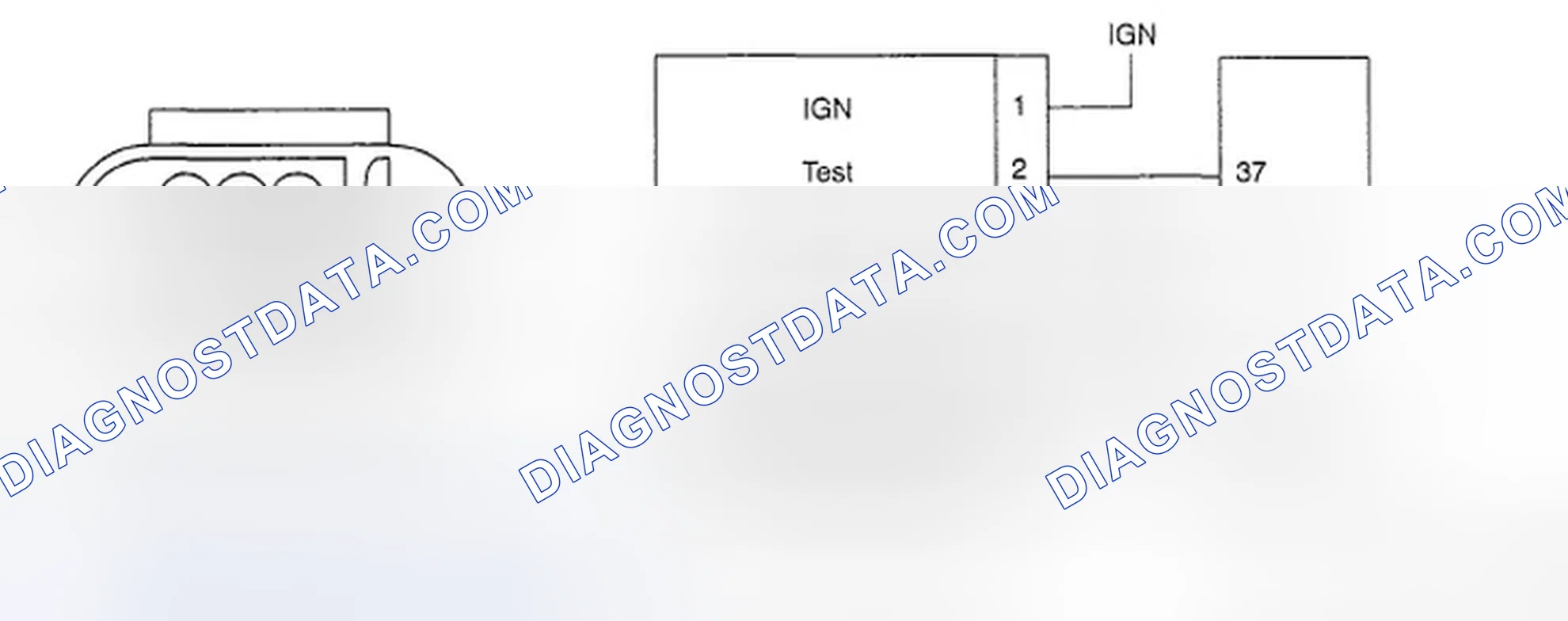 Scheme 101: CIRCUIT DIAGRAM (YAW-RATE & LATERAL G SENSOR)
