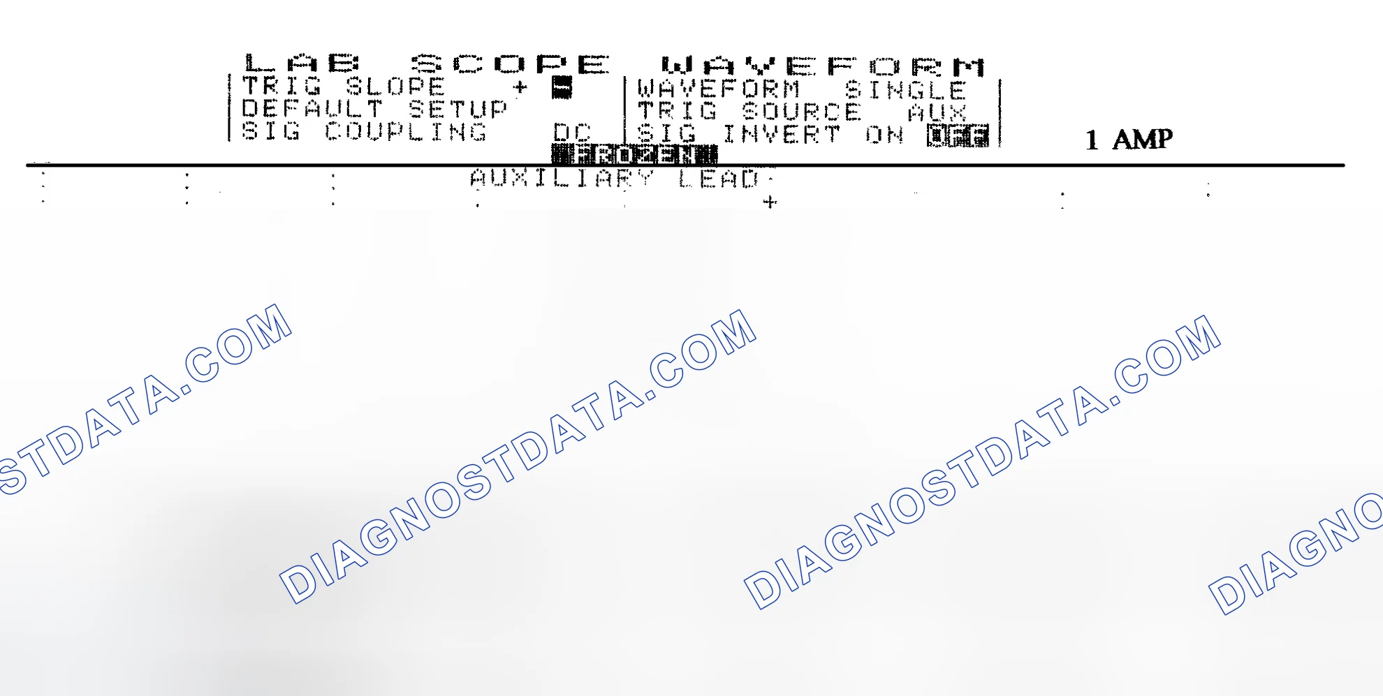 Scheme 20: Single Injector w/Normal Current Flow - Current Pattern