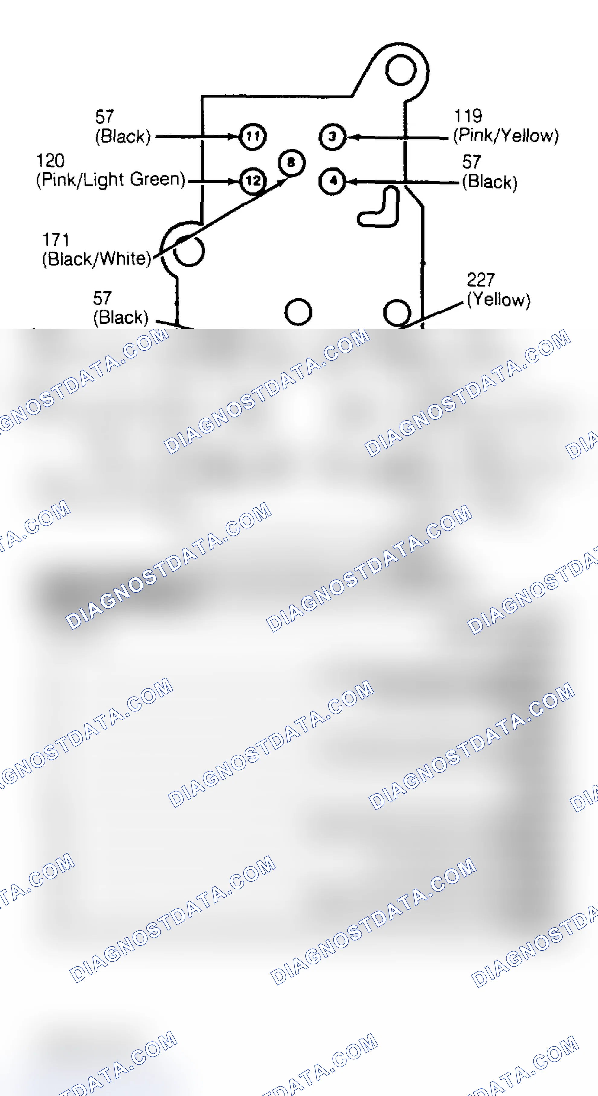 Scheme 4: Master Window Switch With Door Lock