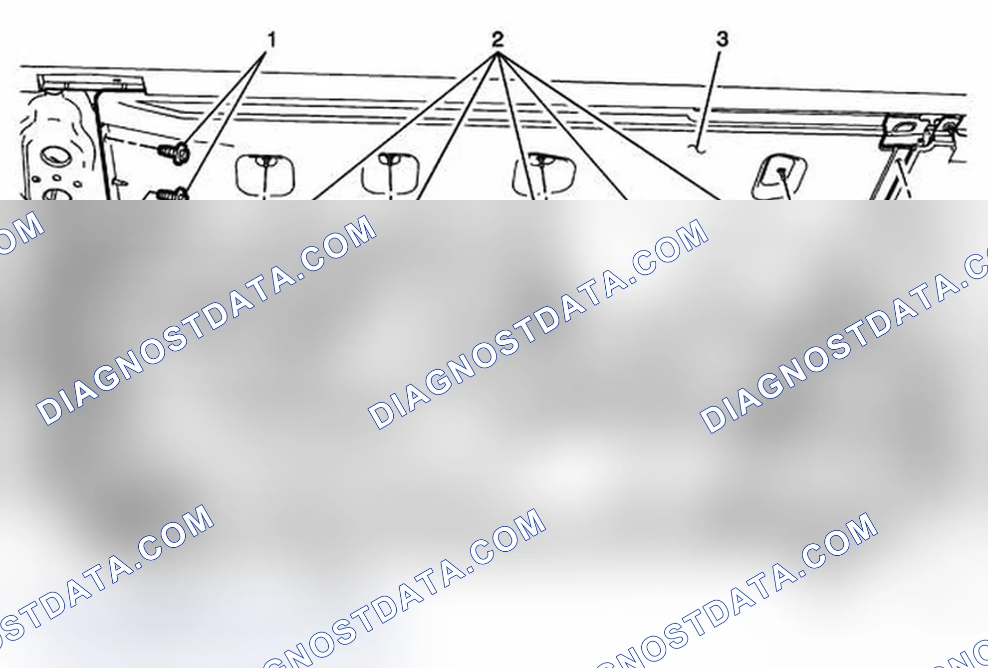 Scheme 2: Underbody Front Air Deflector Replacement - Left Side