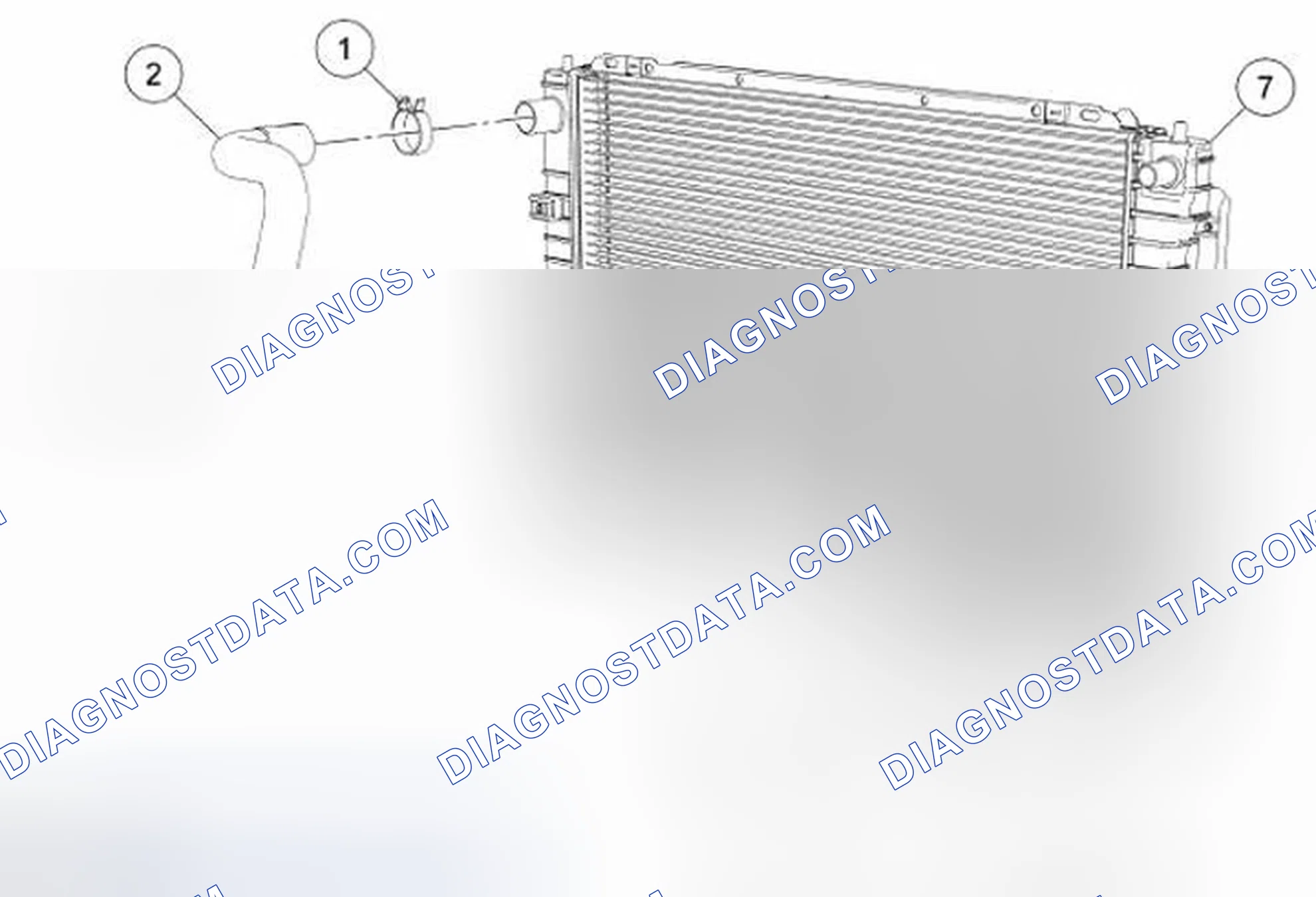 Scheme 5: Radiator - 2.5L