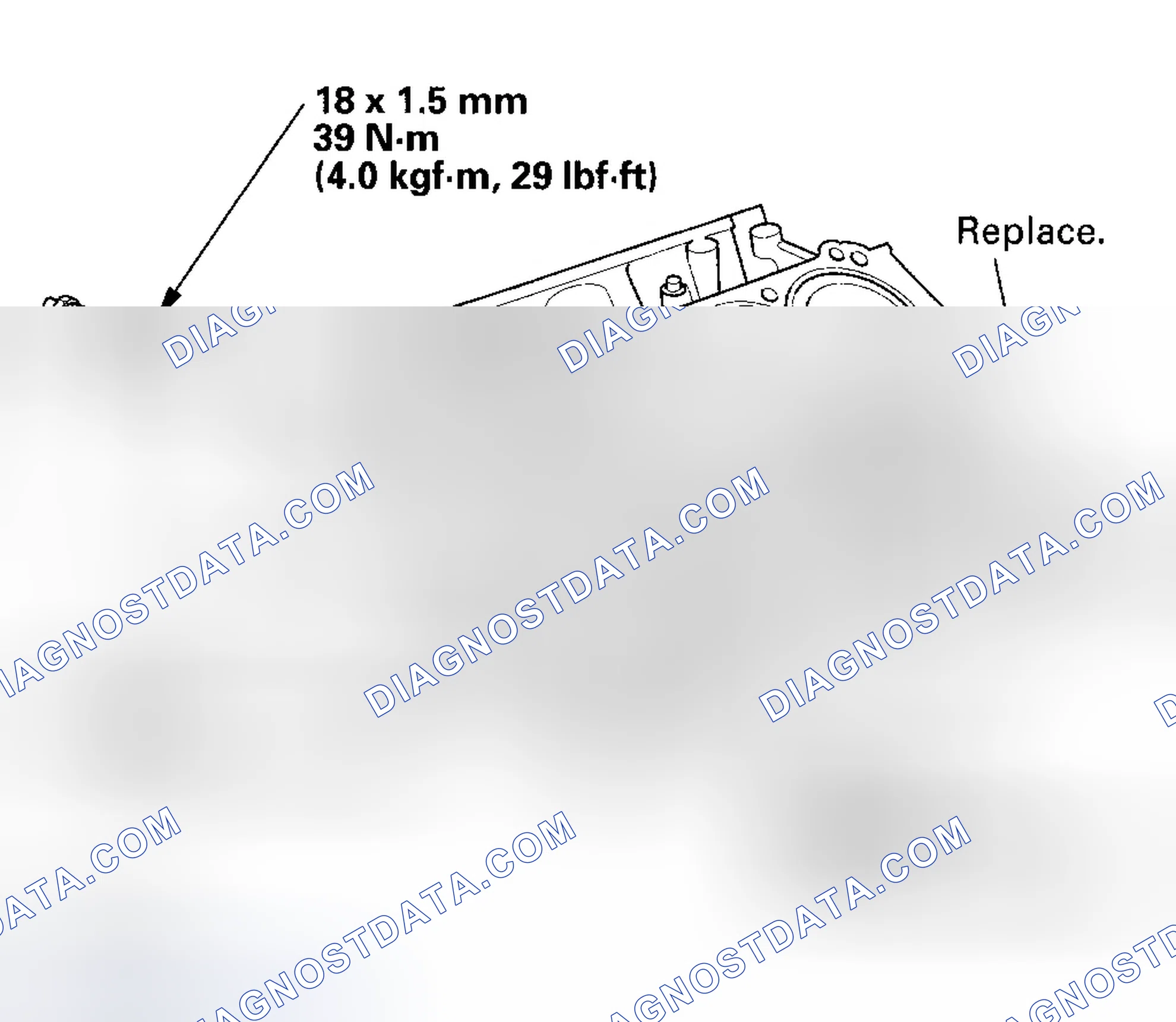 Scheme 258: Drain Bolt Installation