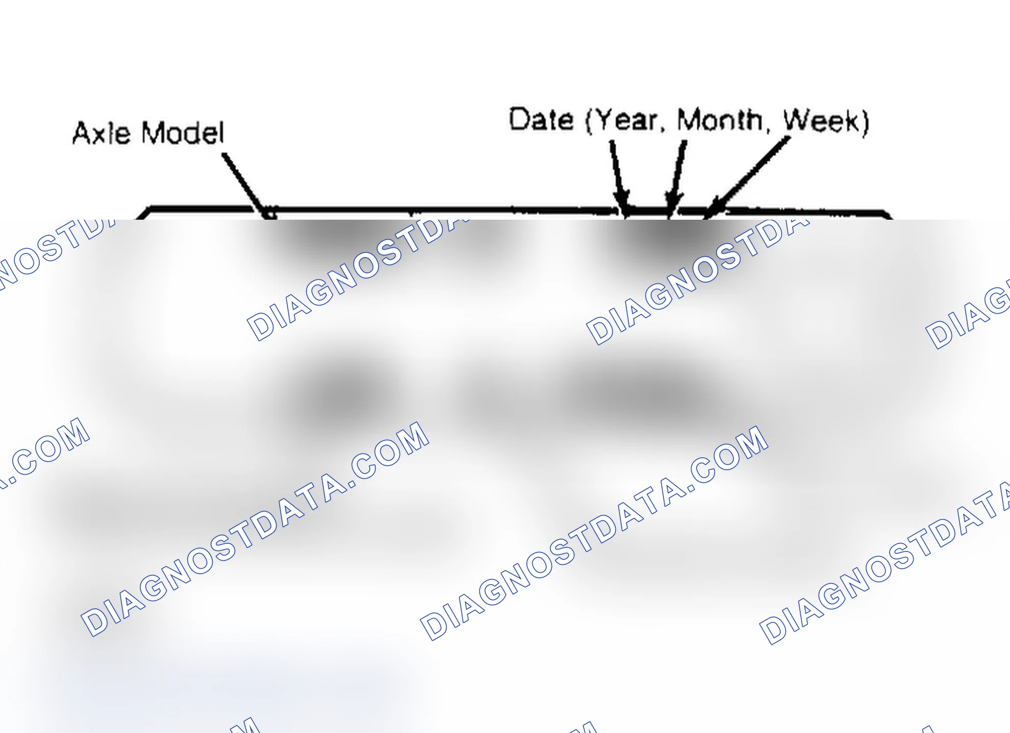 Scheme 11: Rear Axle Identification Tag