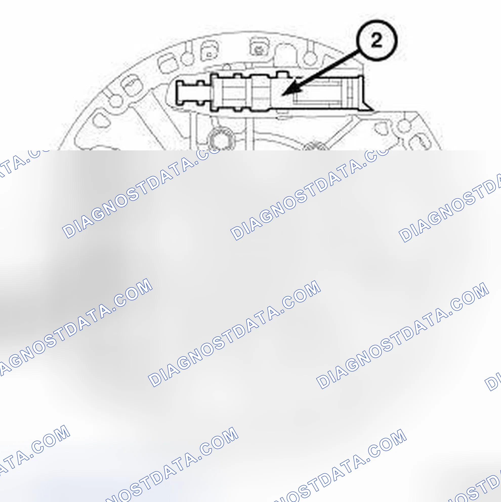 Scheme 601: OIL PUMP COVER REGULATOR VALVES