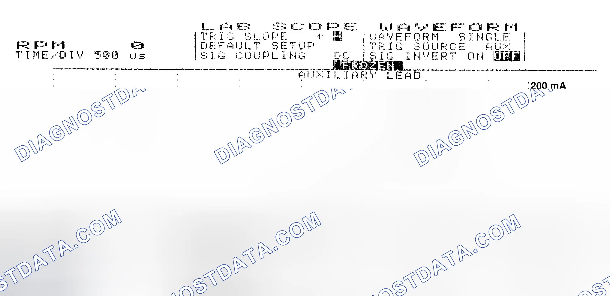 Scheme 17: Single Injector w/Normal Current Flow - Current Pattern