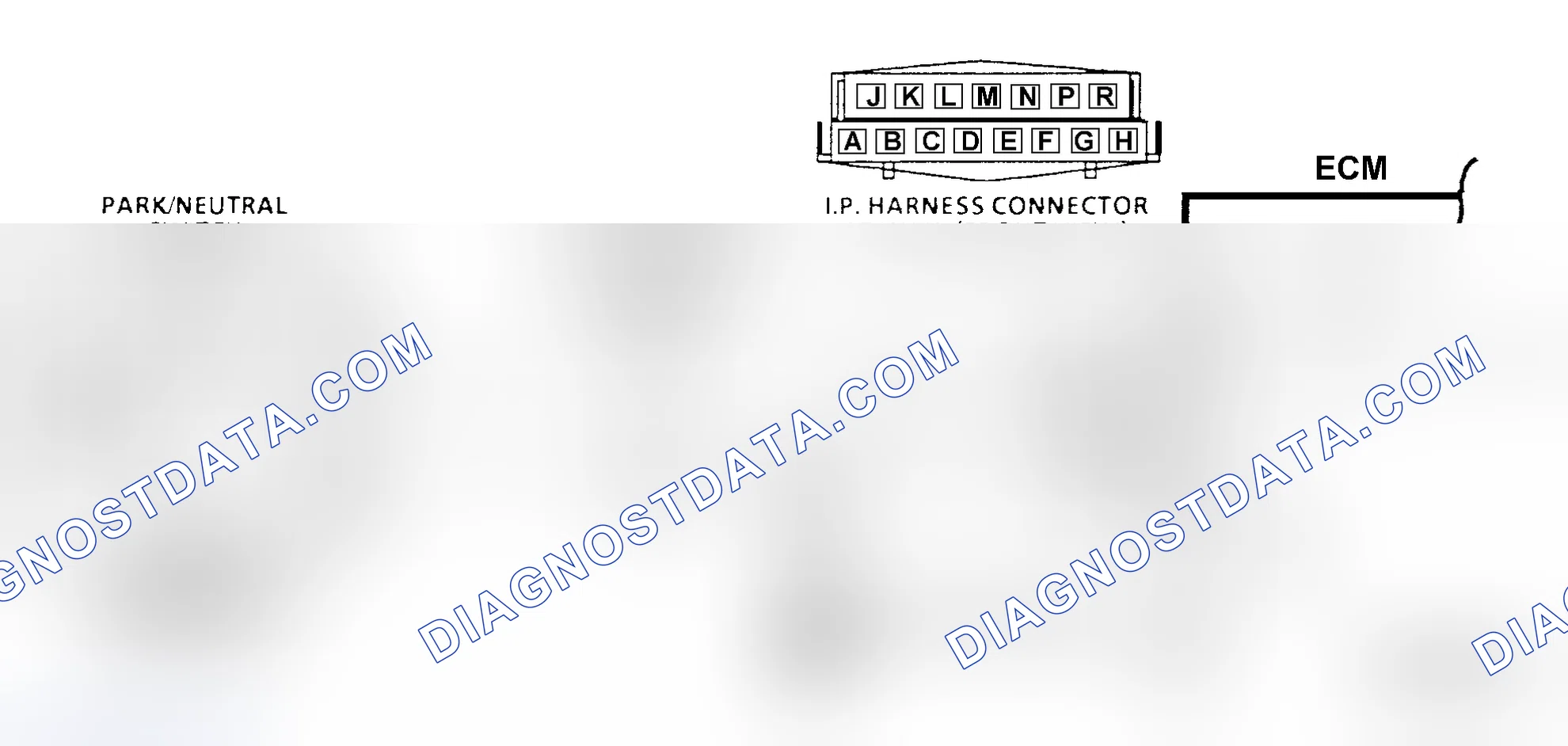 Scheme 643: Chart C1A, Park/Neutral Switch, Schematic