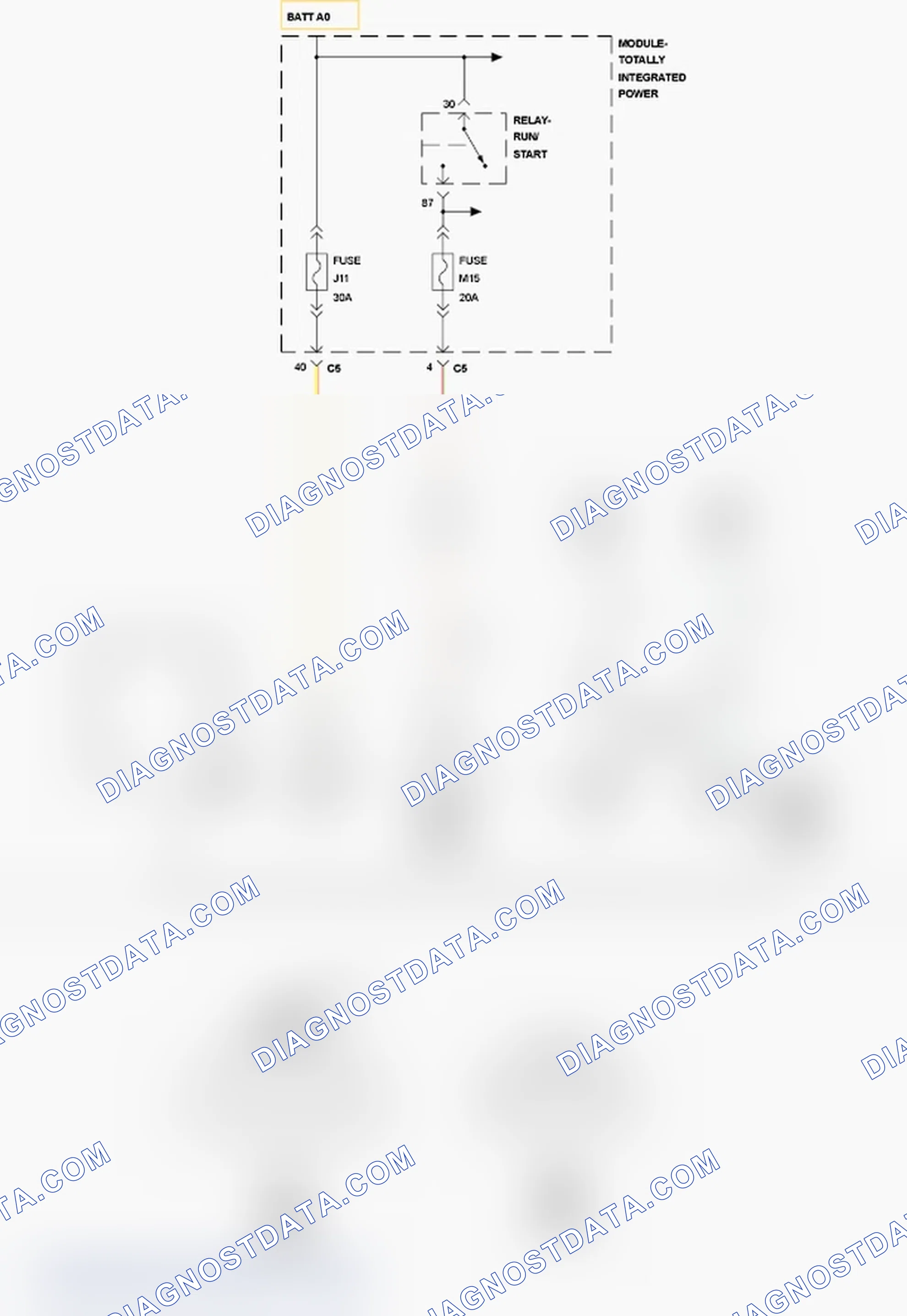 Scheme 200: NO RESPONSE FROM DTCM (DRIVETRAIN CONTROL MODULE)