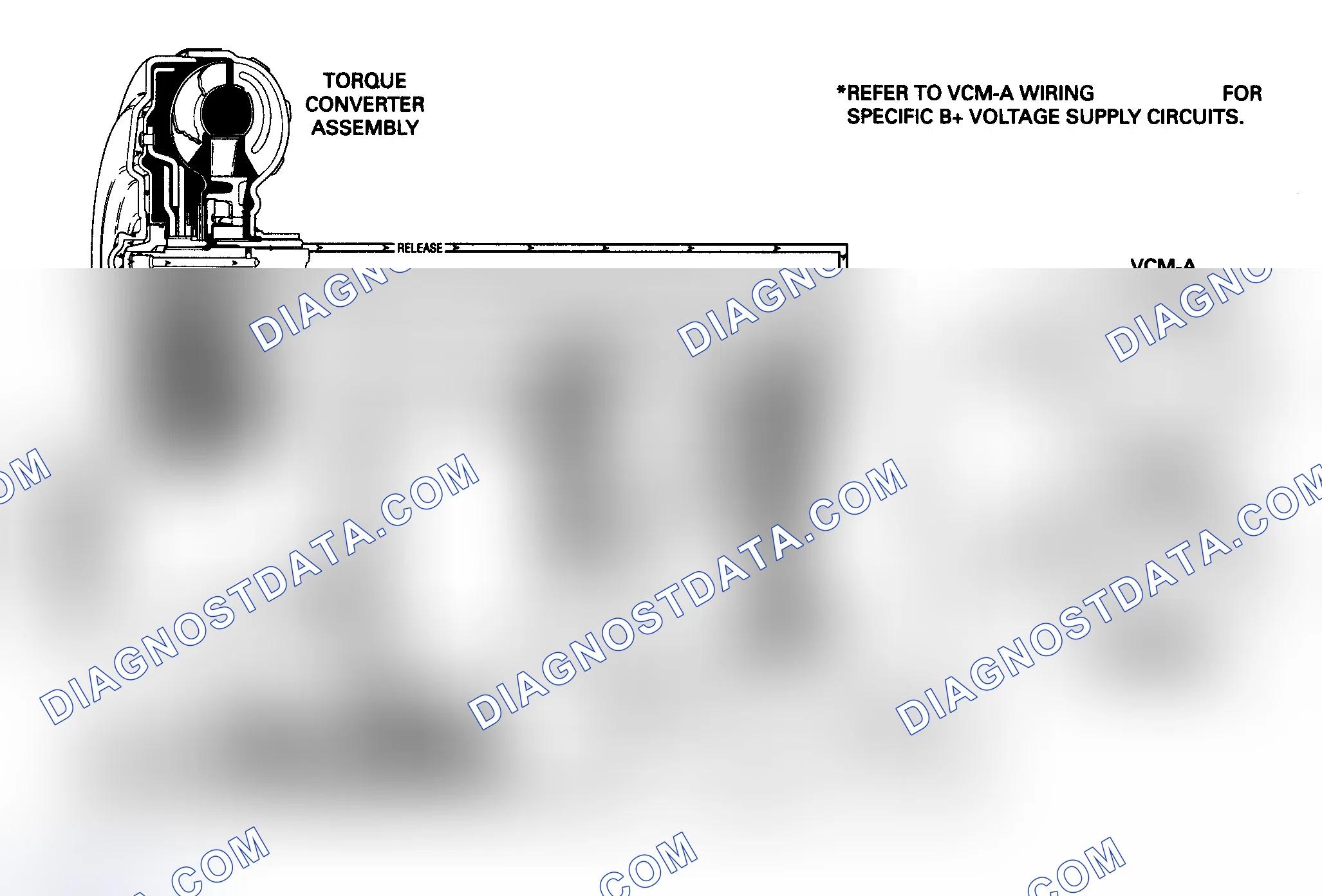 Scheme 210: Code P0742 Schematic ("S" & "T" Series 4.3L - VIN W) TCC Stuck On