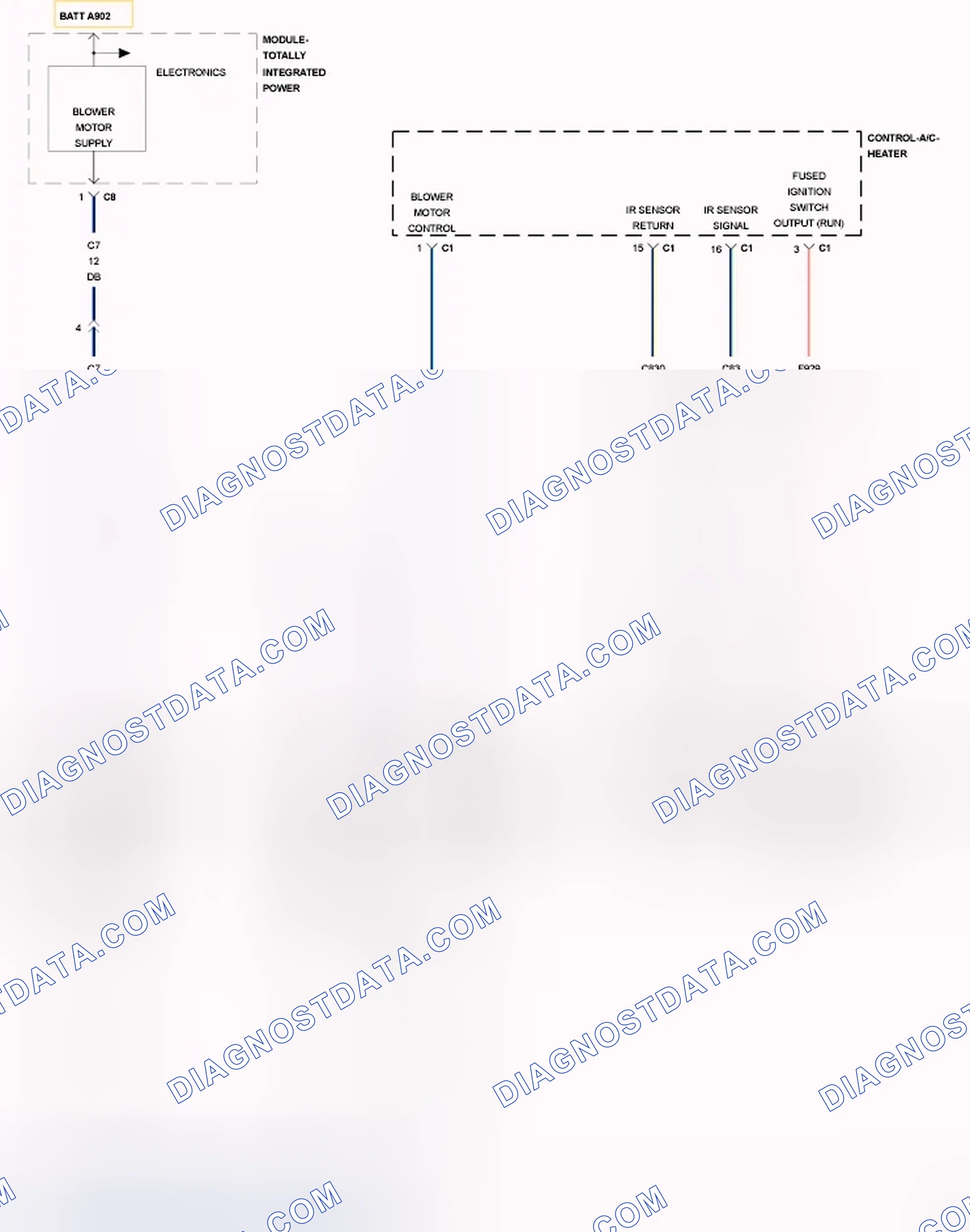 Scheme 10: B1033-11-INFRARED TEMPERATURE SENSOR - CIRCUIT SHORT TO GROUND