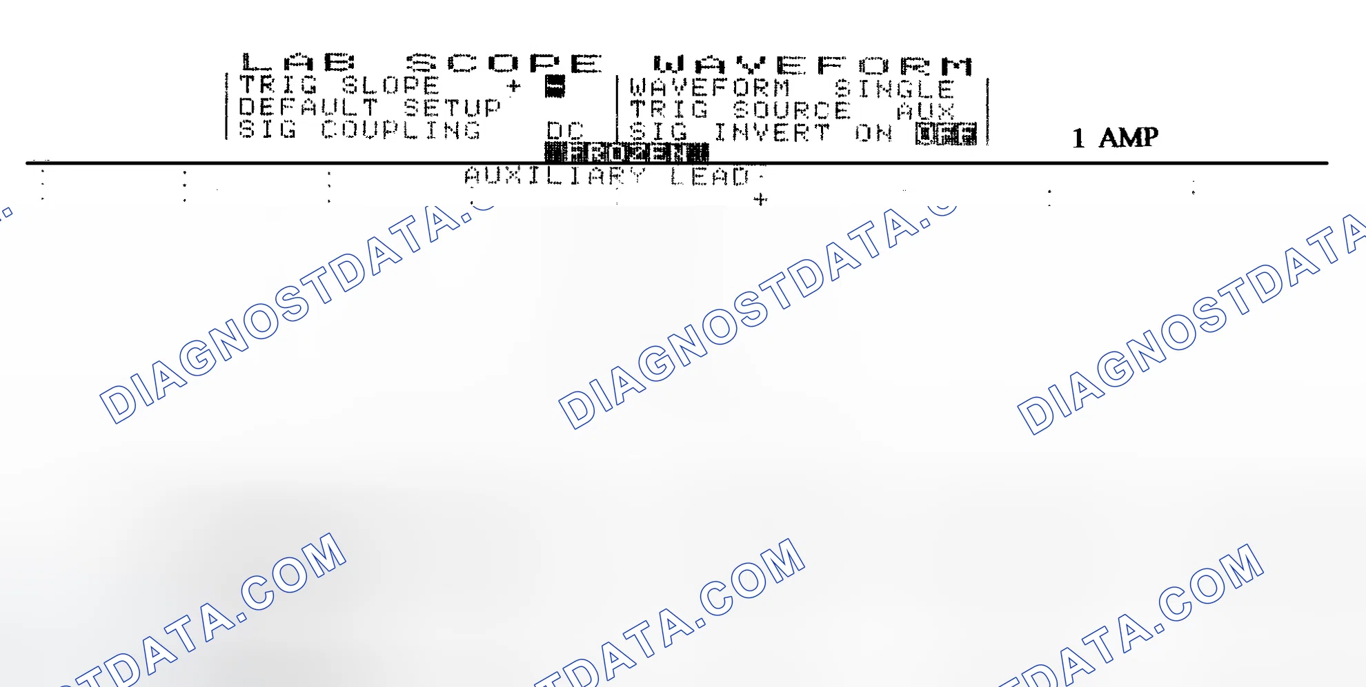 Scheme 20: Single Injector w/Normal Current Flow - Current Pattern