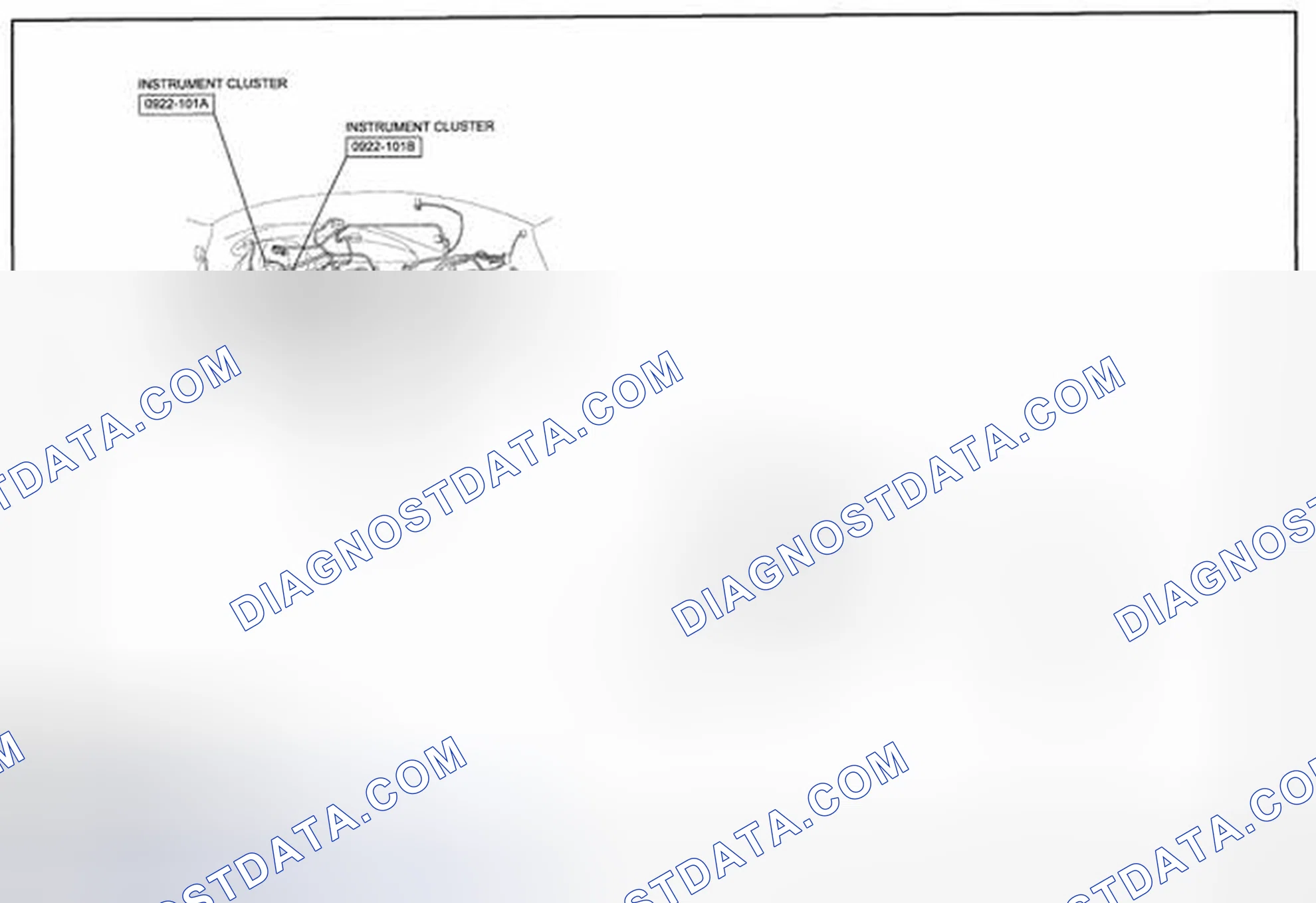 Scheme 396: Instrument Cluster Wiring Diagram - 0922-1g (2 Of 2)