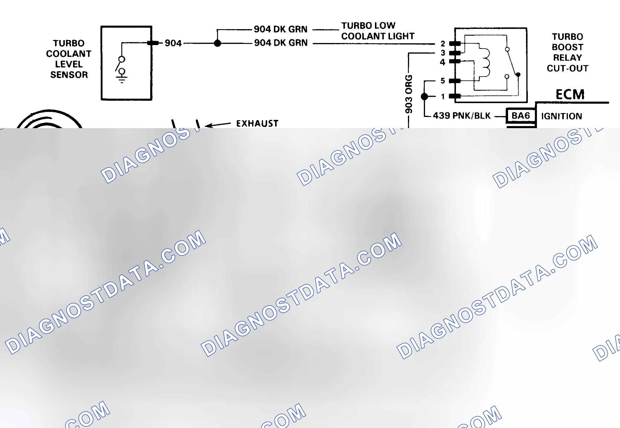 Scheme 126: Code 31 Schematic (4.3L Turbo) Turbo Overboost
