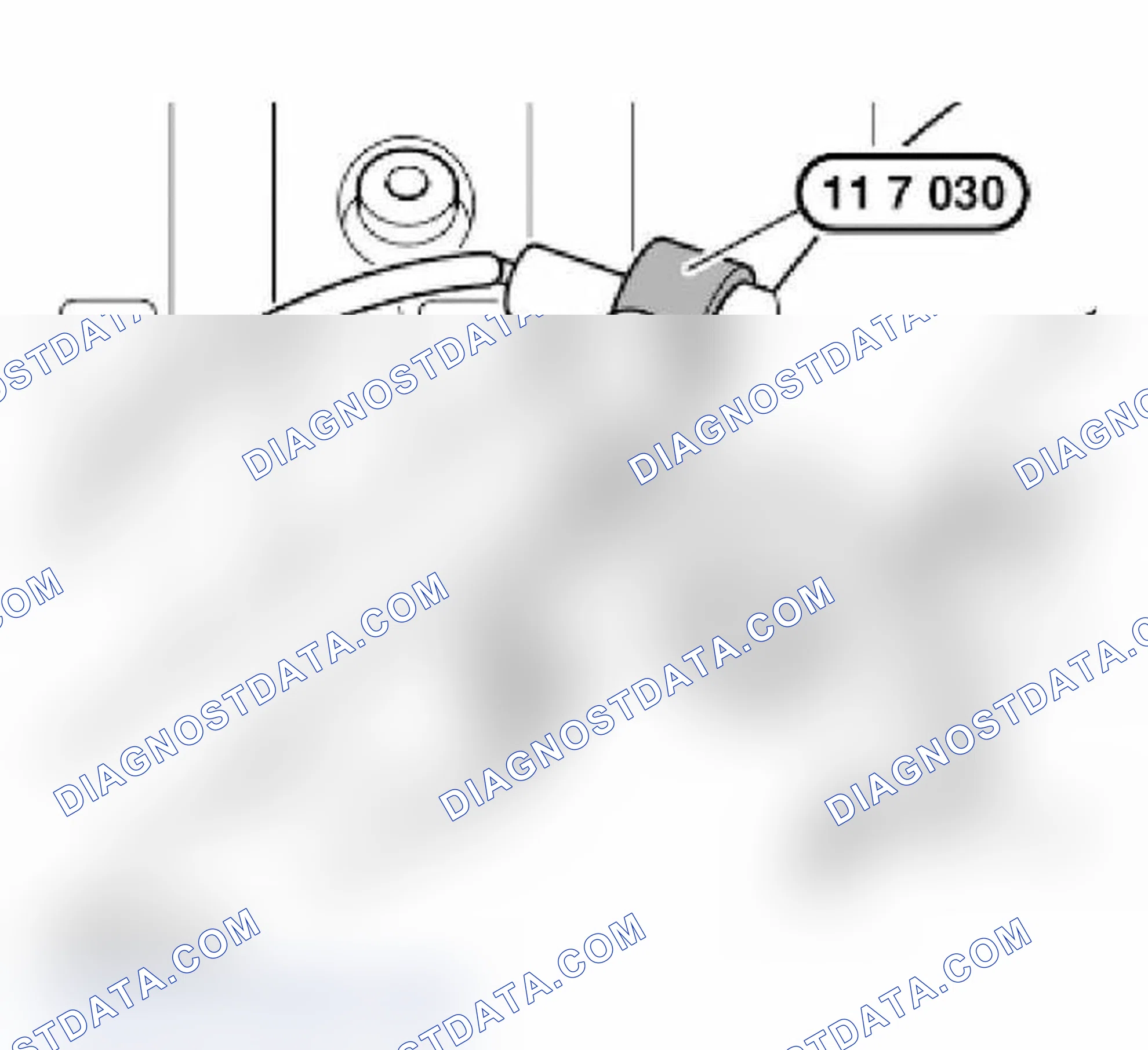Scheme 620: 11 78 530 Replacing Lambda control sensor, left (M62)
