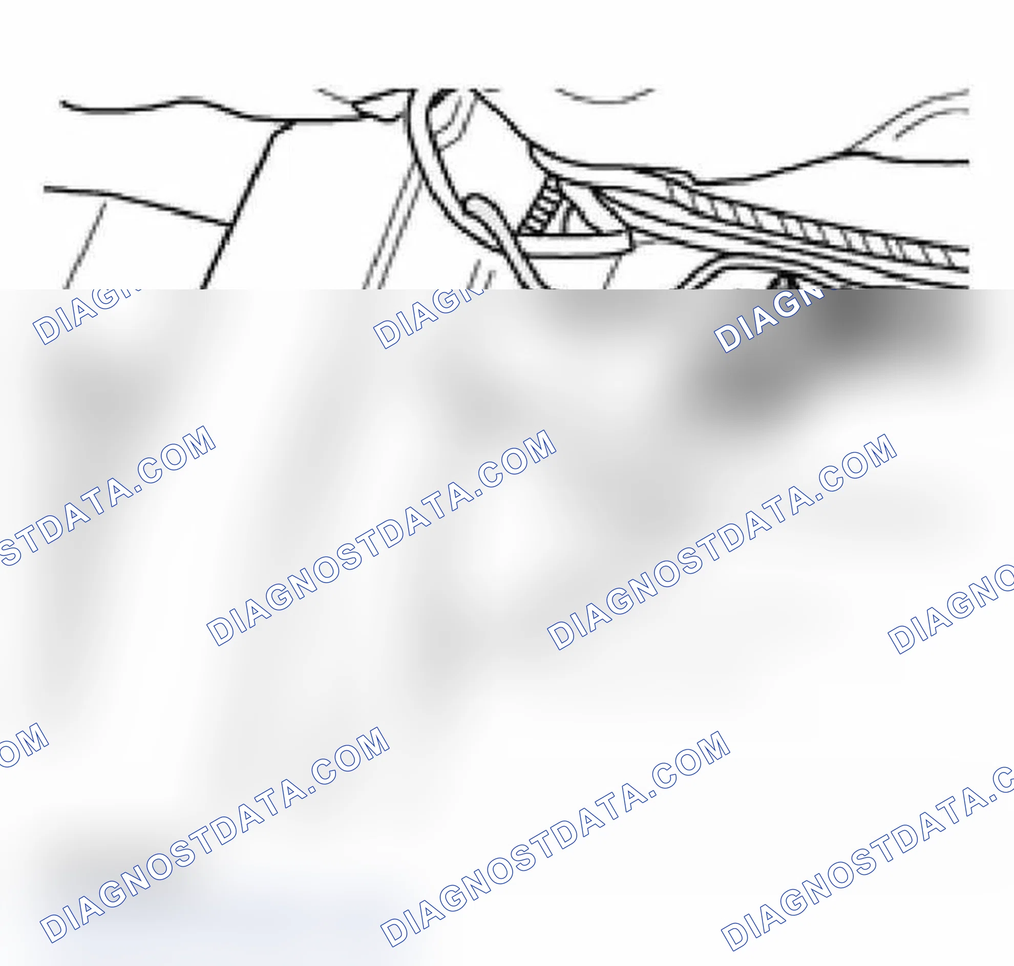 Scheme 458: Sensor for transverse acceleration -G200- is located under floor covering behind seat cross member o
