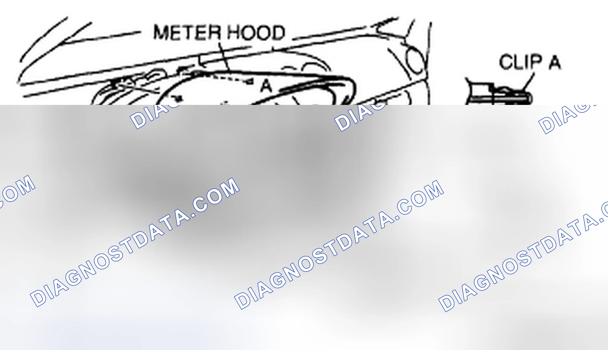 Scheme 44: METER HOOD REMOVAL/INSTALLATION