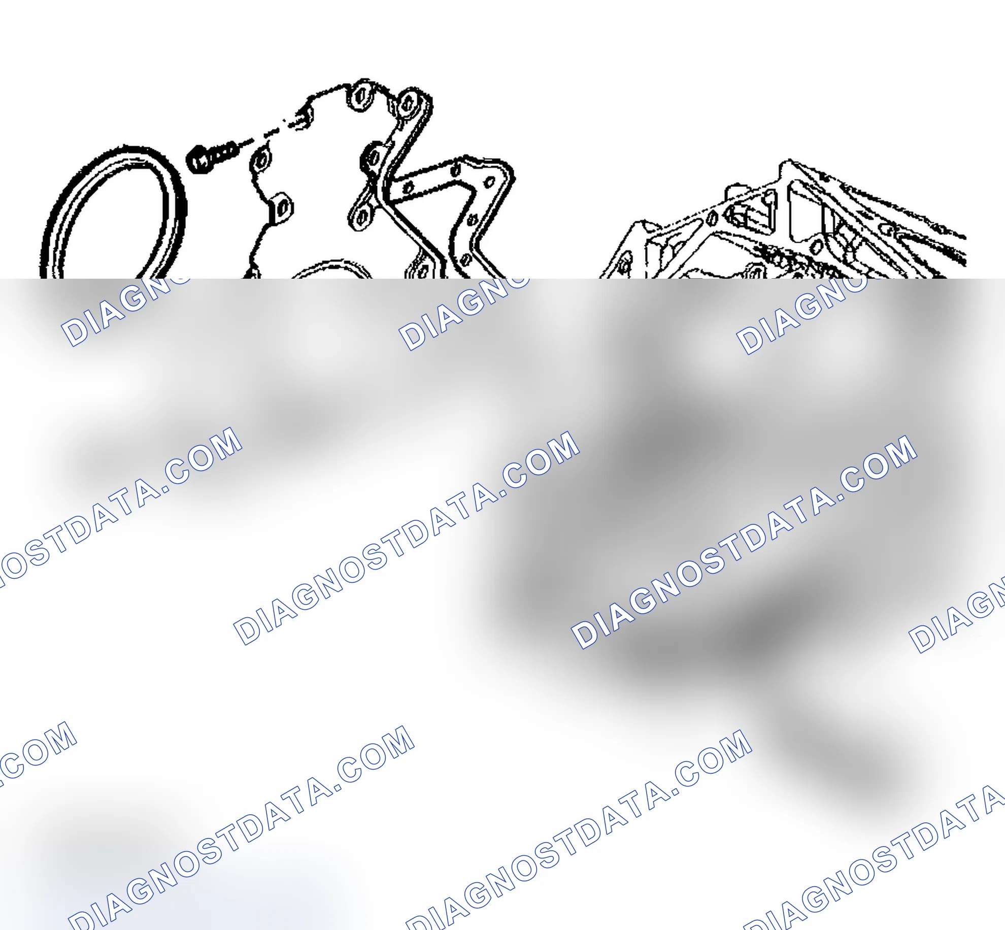 Scheme 1134: Engine Rear Cover Removal