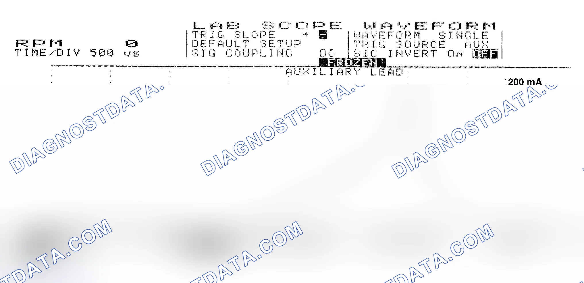 Scheme 17: Single Injector w/Normal Current Flow - Current Pattern