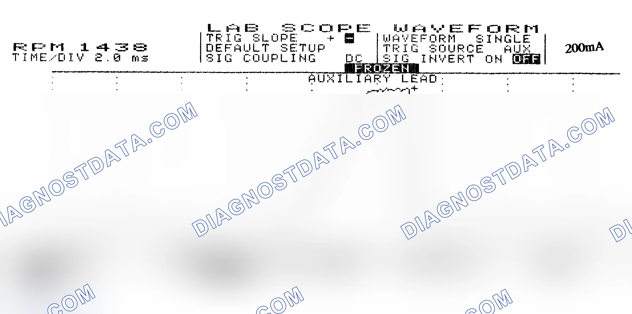 Scheme 15: Single Injector w/Normal Current Flow - Current Pattern