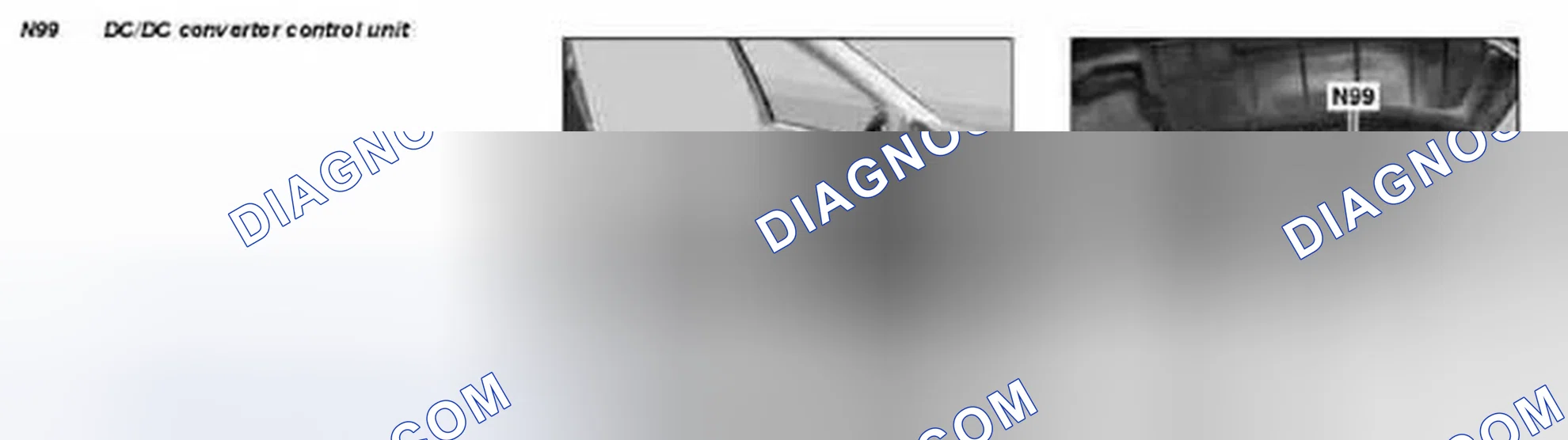 Fig. 5: Identifying DC/DC Converter Control Unit Location