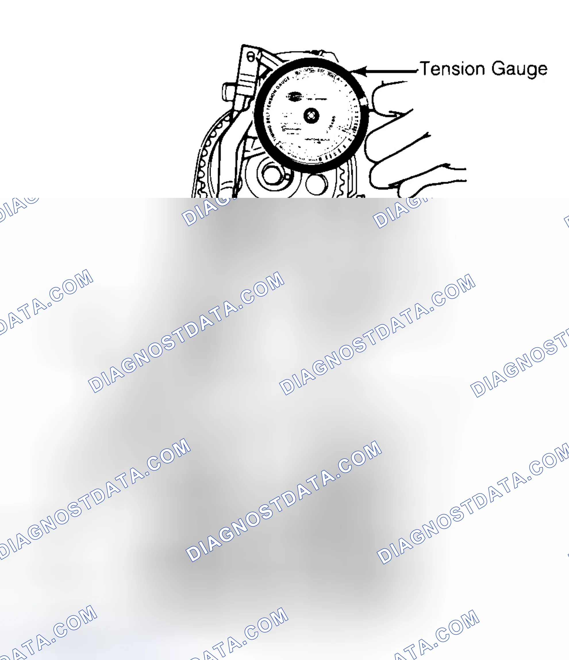Scheme 3: Adjusting Typical Timing Belt Tension