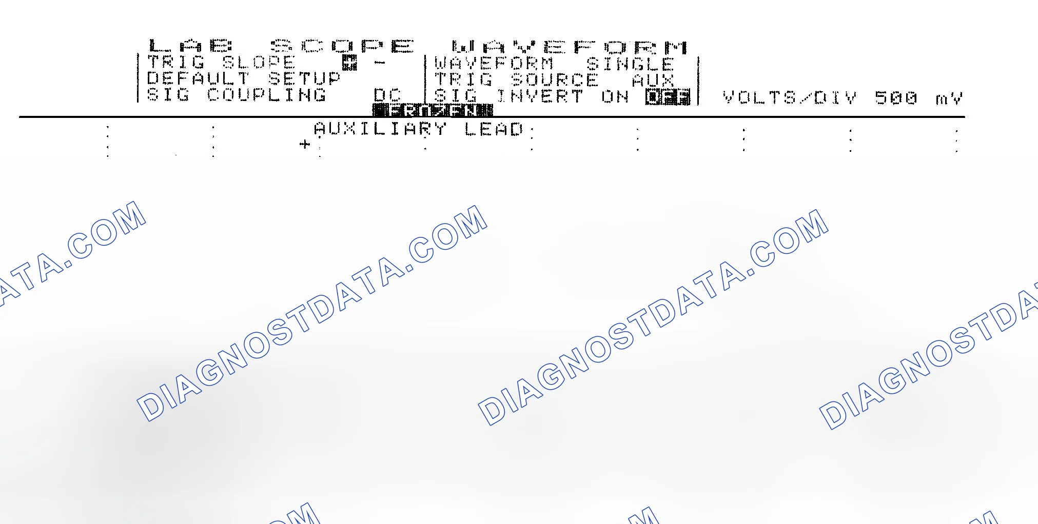Scheme 14: Single Injector w/Excessive Current Flow - Current Pattern