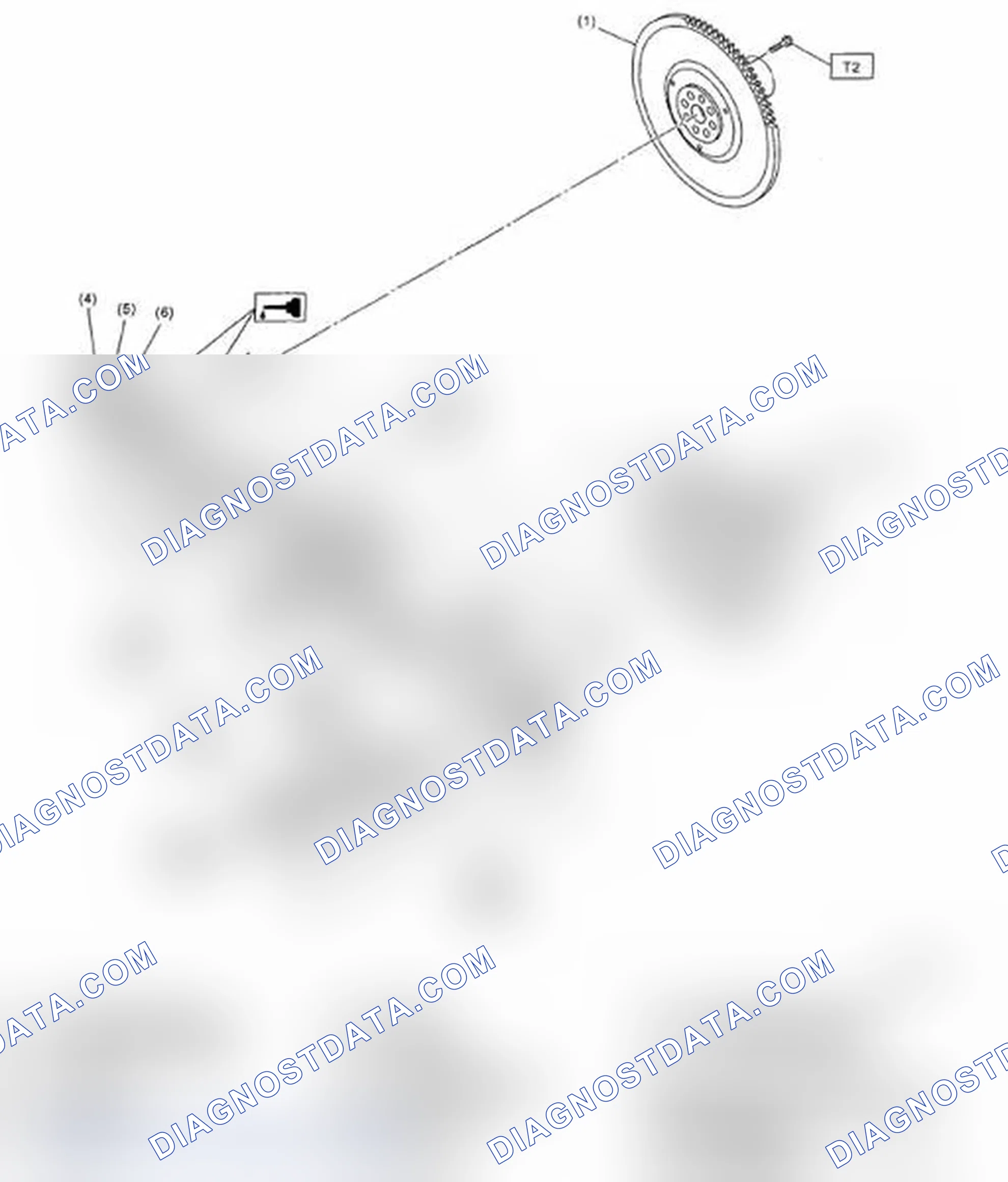 Scheme 46: Identifying Crankshaft And Piston Components With Torque Specifications