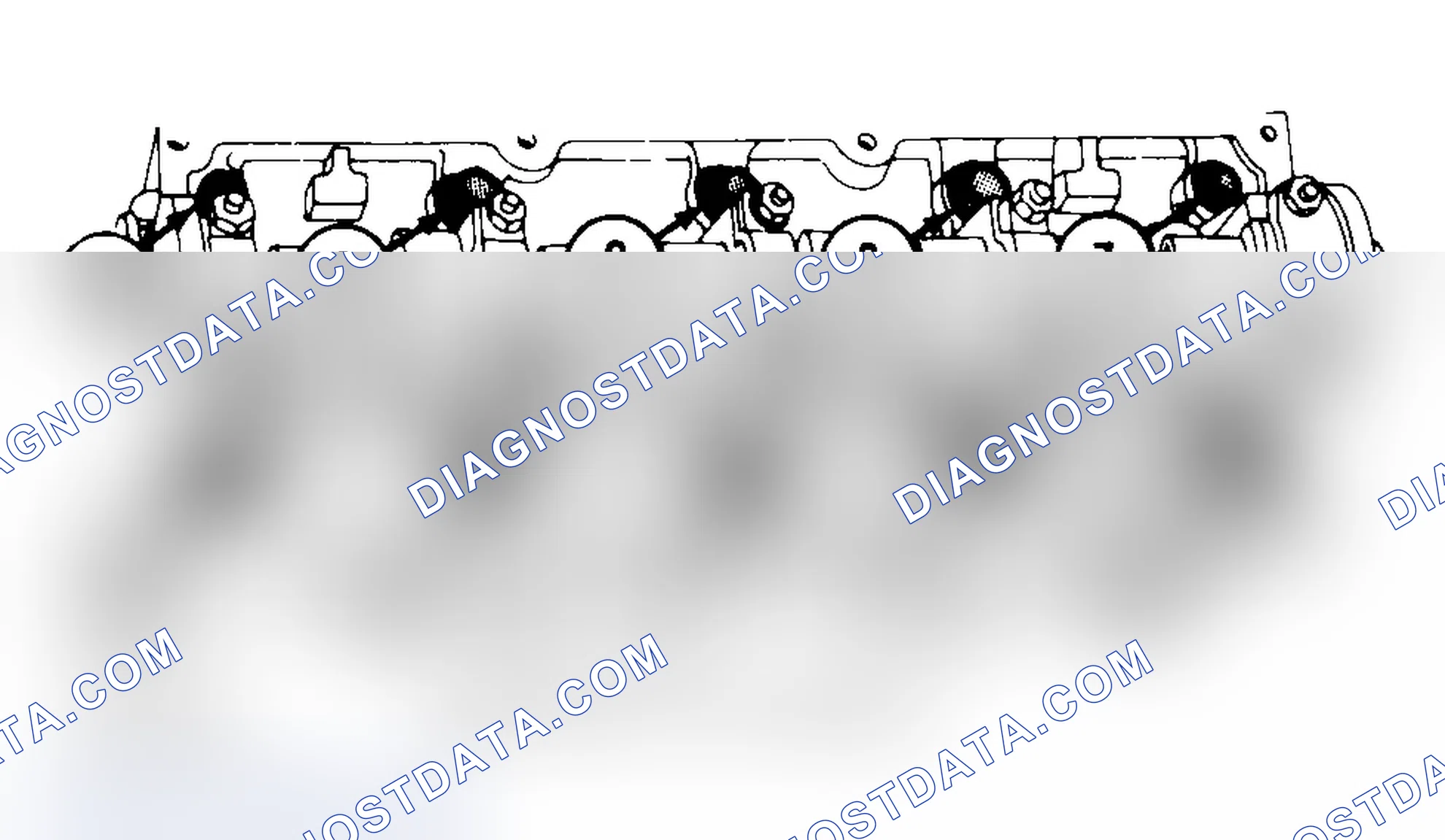 Scheme 3: Typical Cylinder Head Tightening or Loosening Sequence