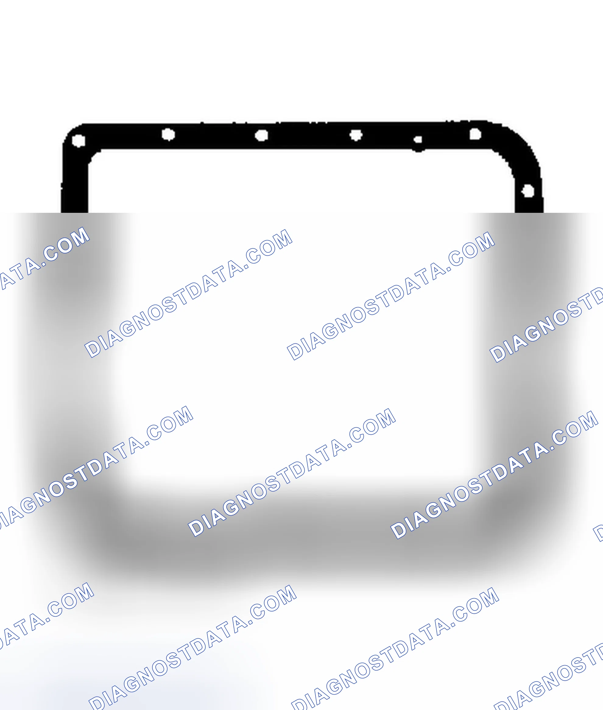 Scheme 418: Hydra-Matic 4L60 Oil Pan Gasket ID
