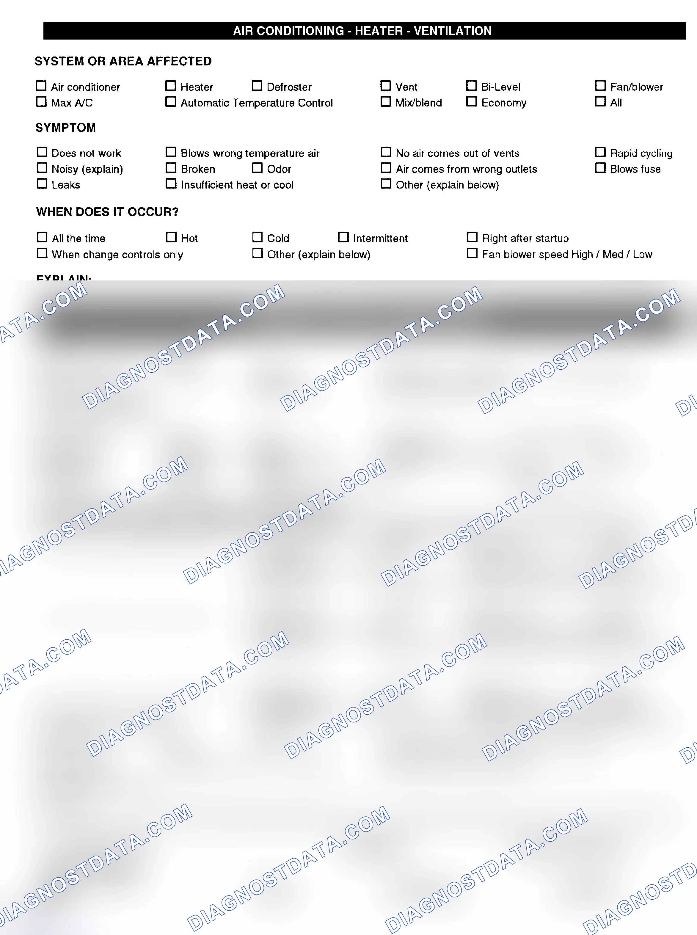 Scheme 4: Symptom Check List - Page 3