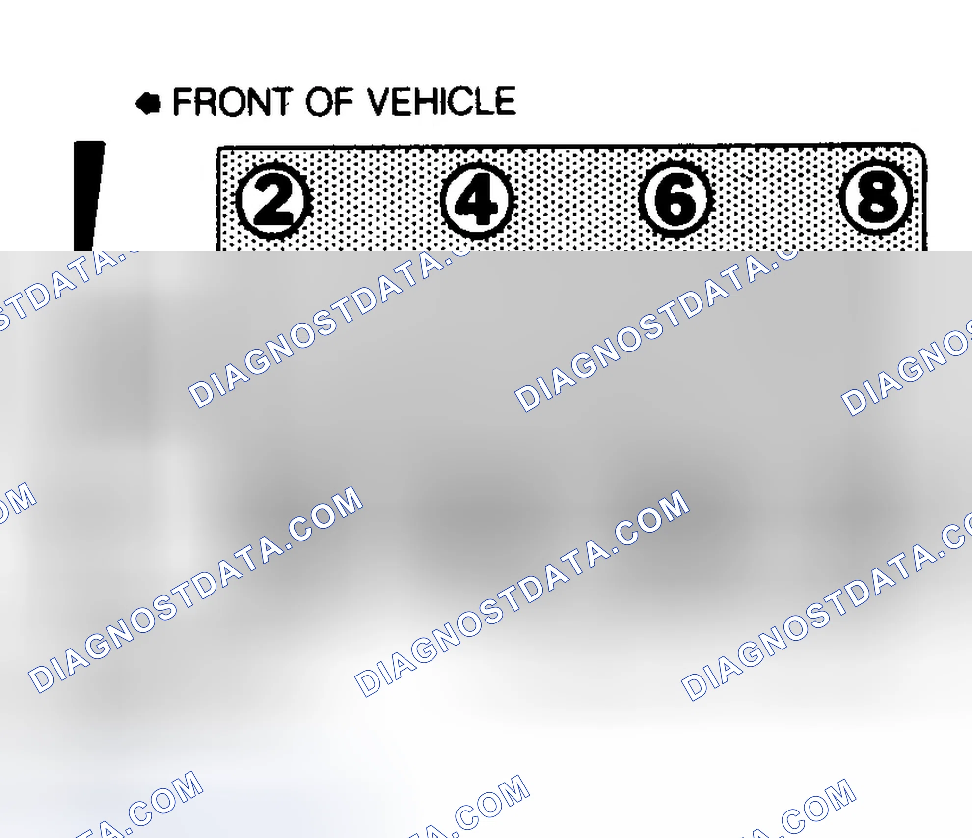 Scheme 6: 6.2L Diesel Engine Firing Order