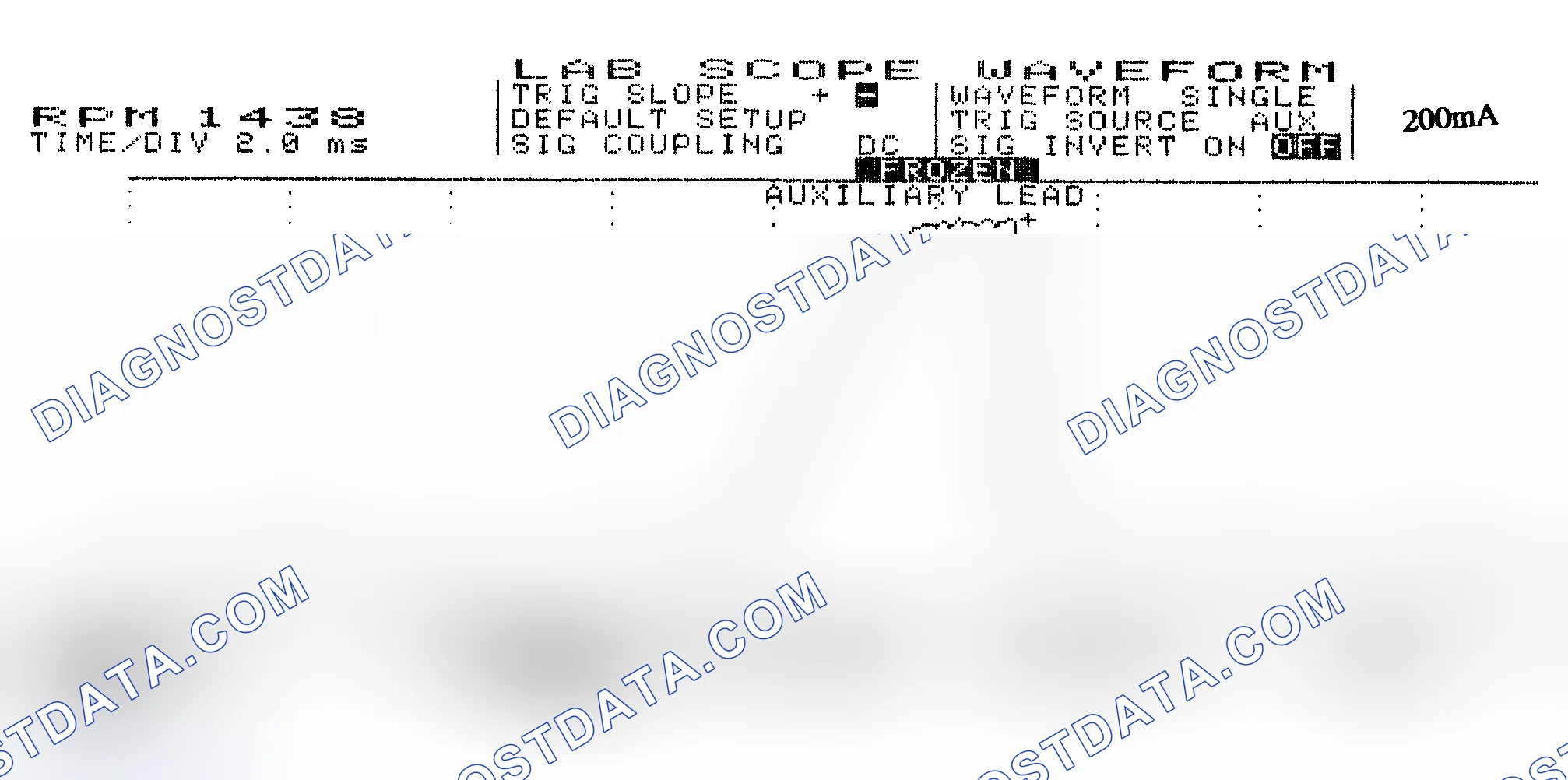 Scheme 15: Single Injector w/Normal Current Flow - Current Pattern