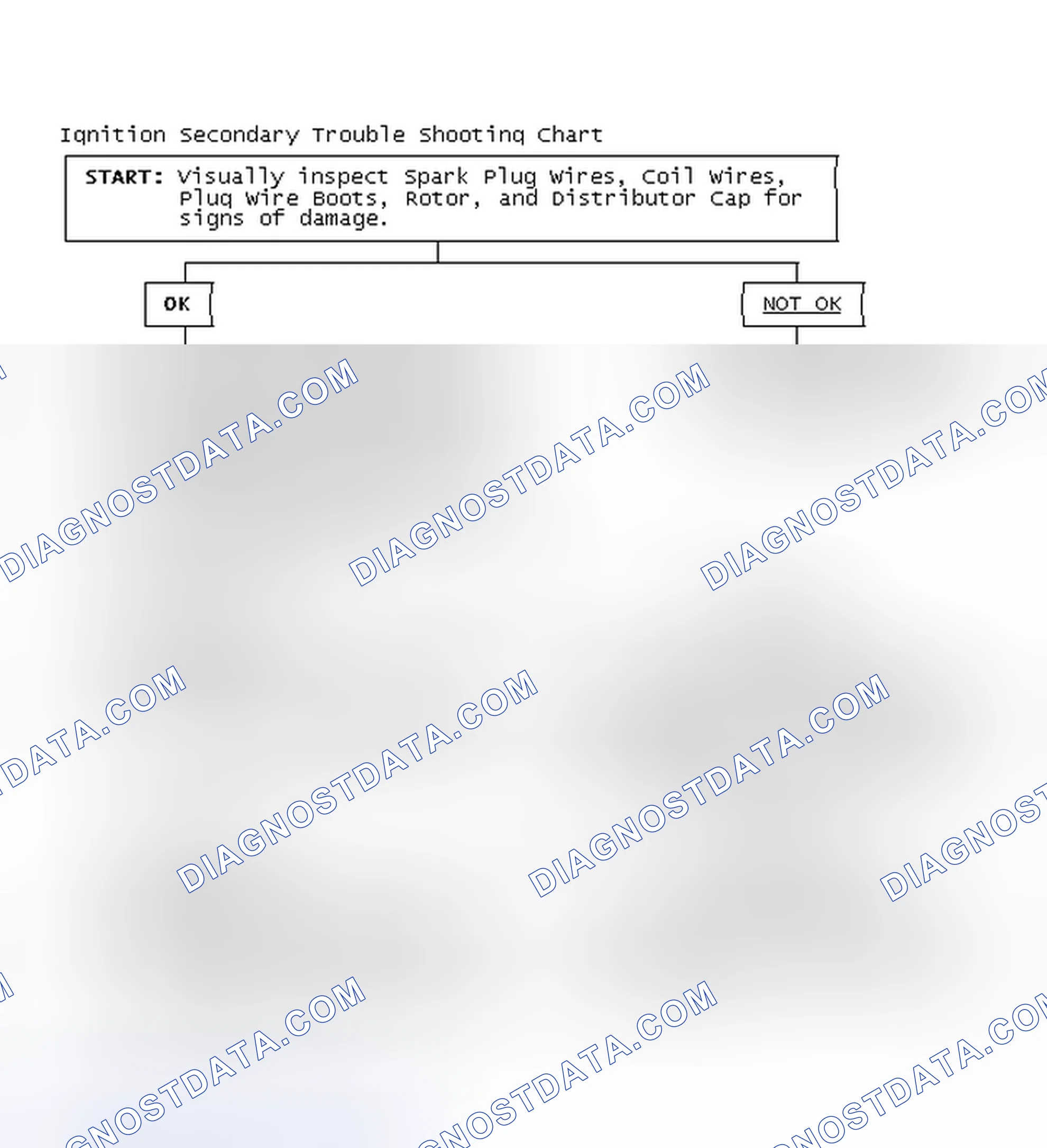 Scheme 1: Ignition Secondary Trouble Shooting Chart