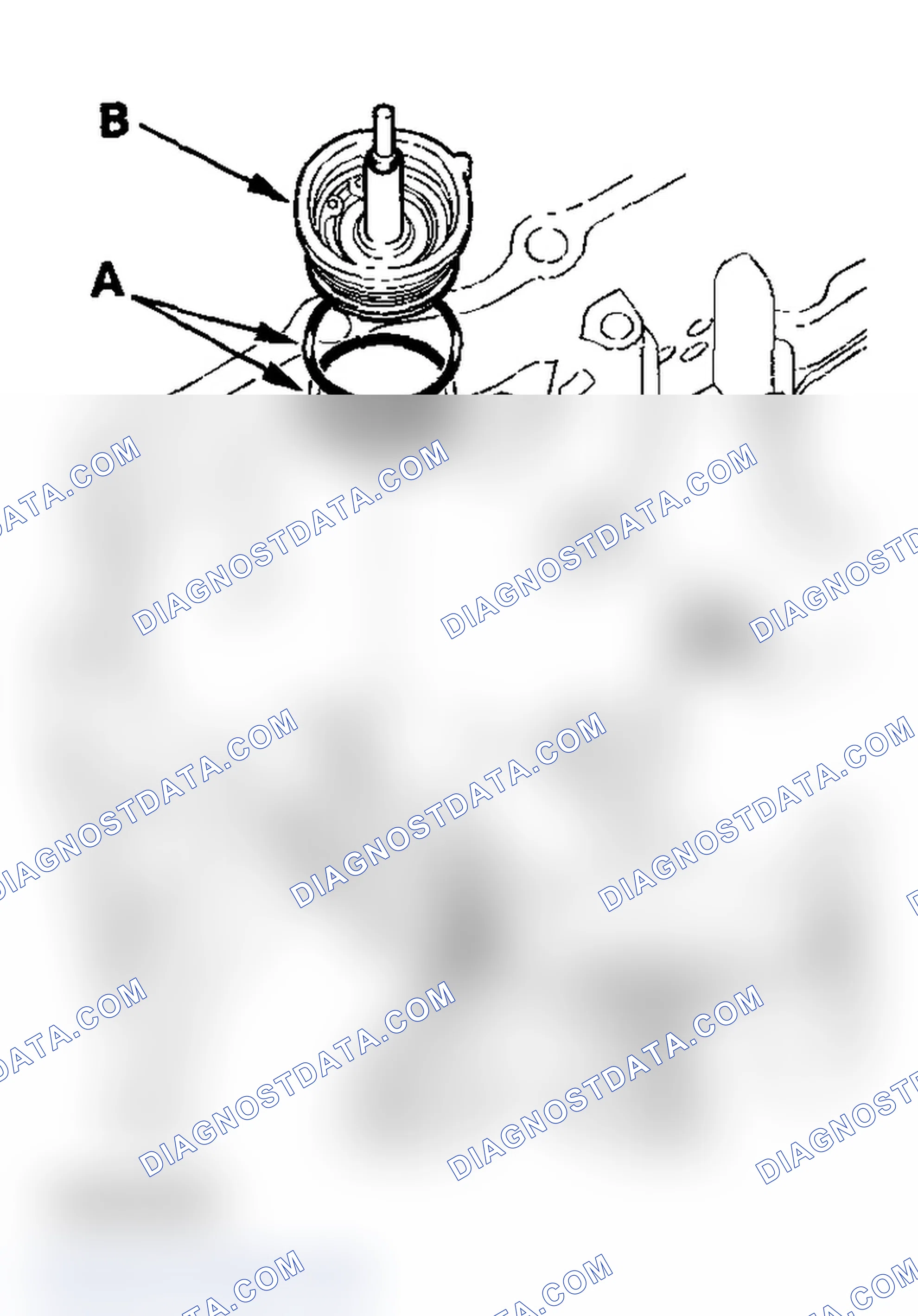 Scheme 426: Secondary Shaft ATF Feed Pipe Cap Installation
