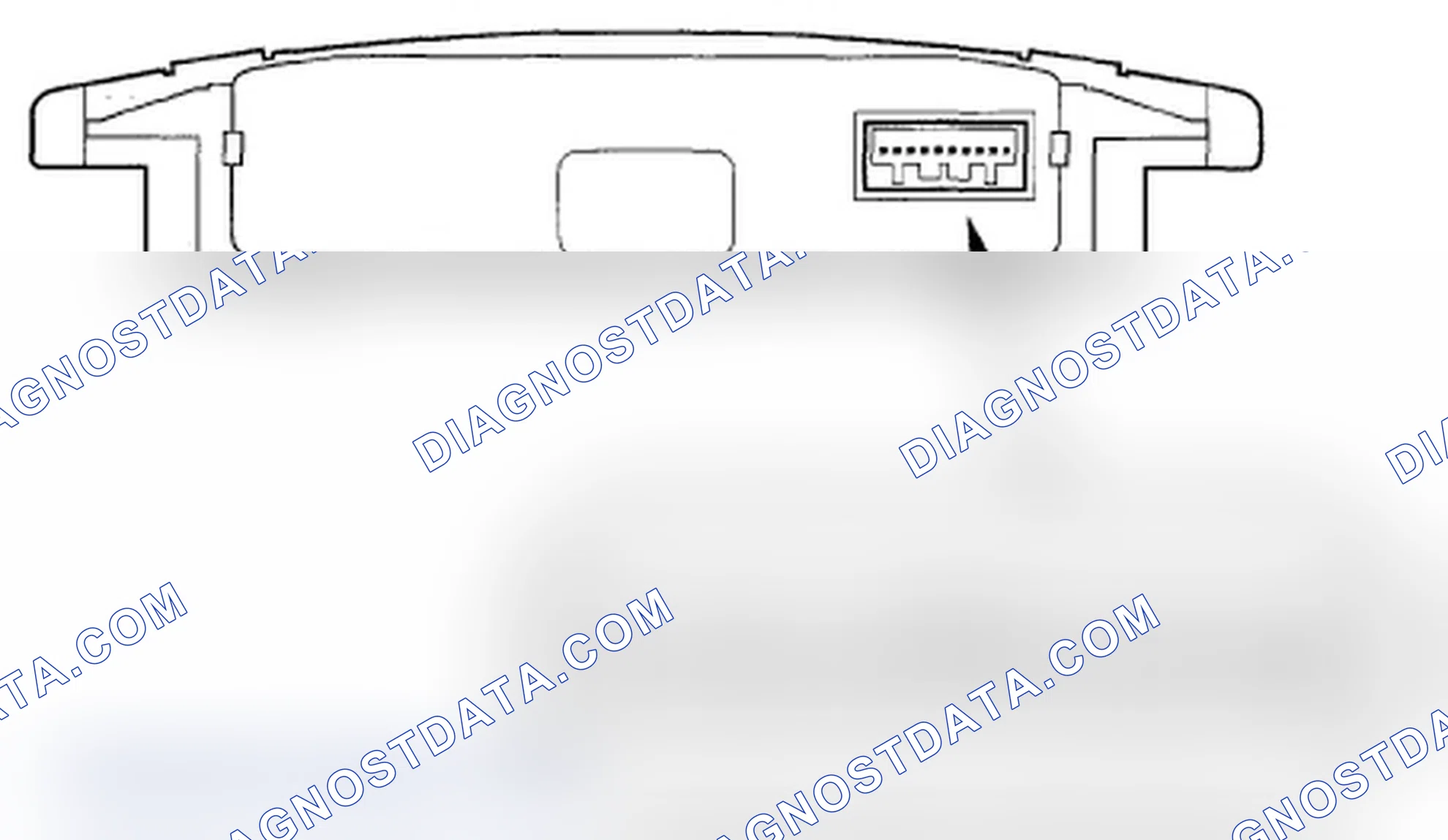 Scheme 33: Audio-HVAC Subdisplay Unit Connector for Inputs and Outputs