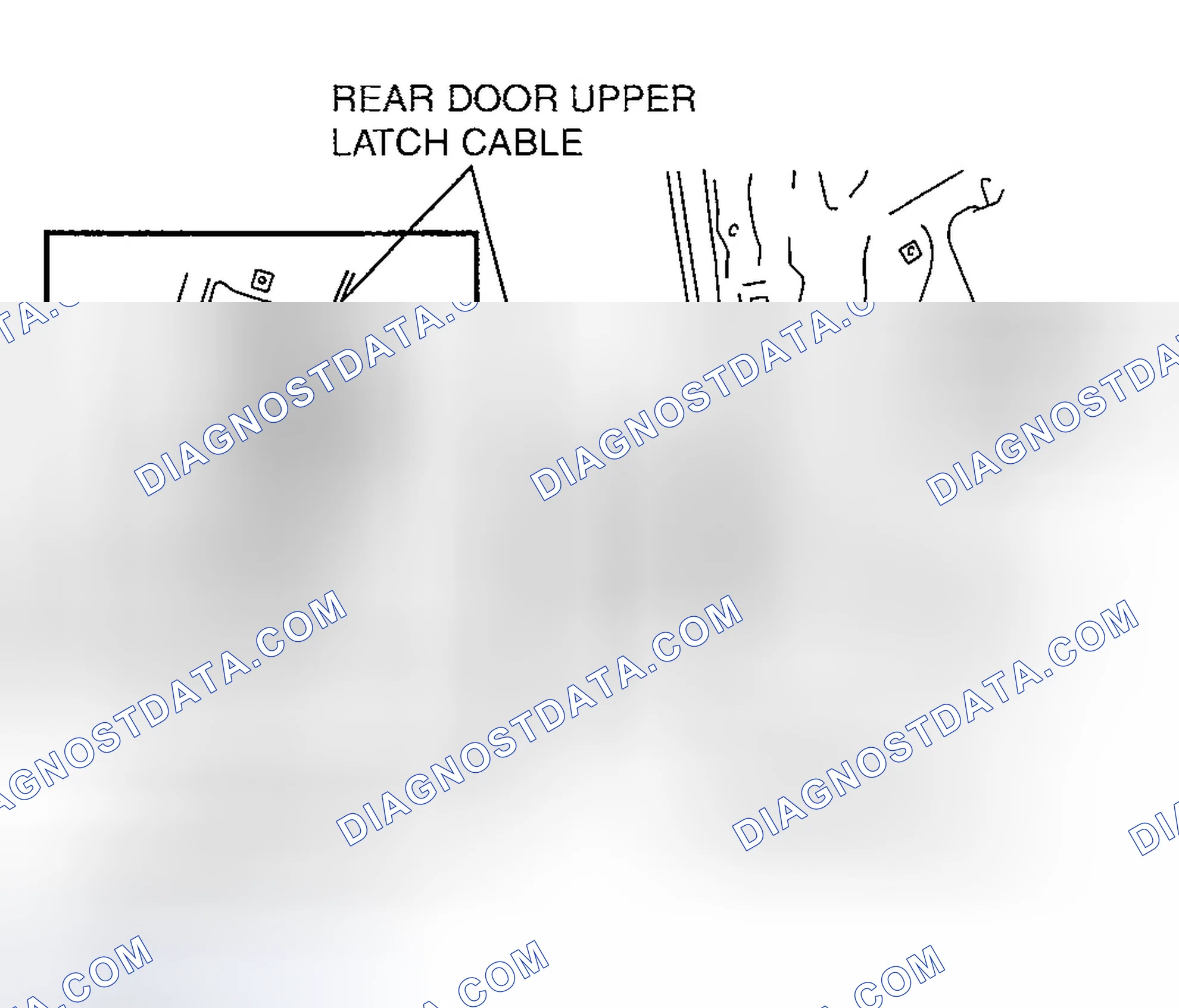 Scheme 47: REAR DOOR RELEASE HANDLE REMOVAL/INSTALLATION