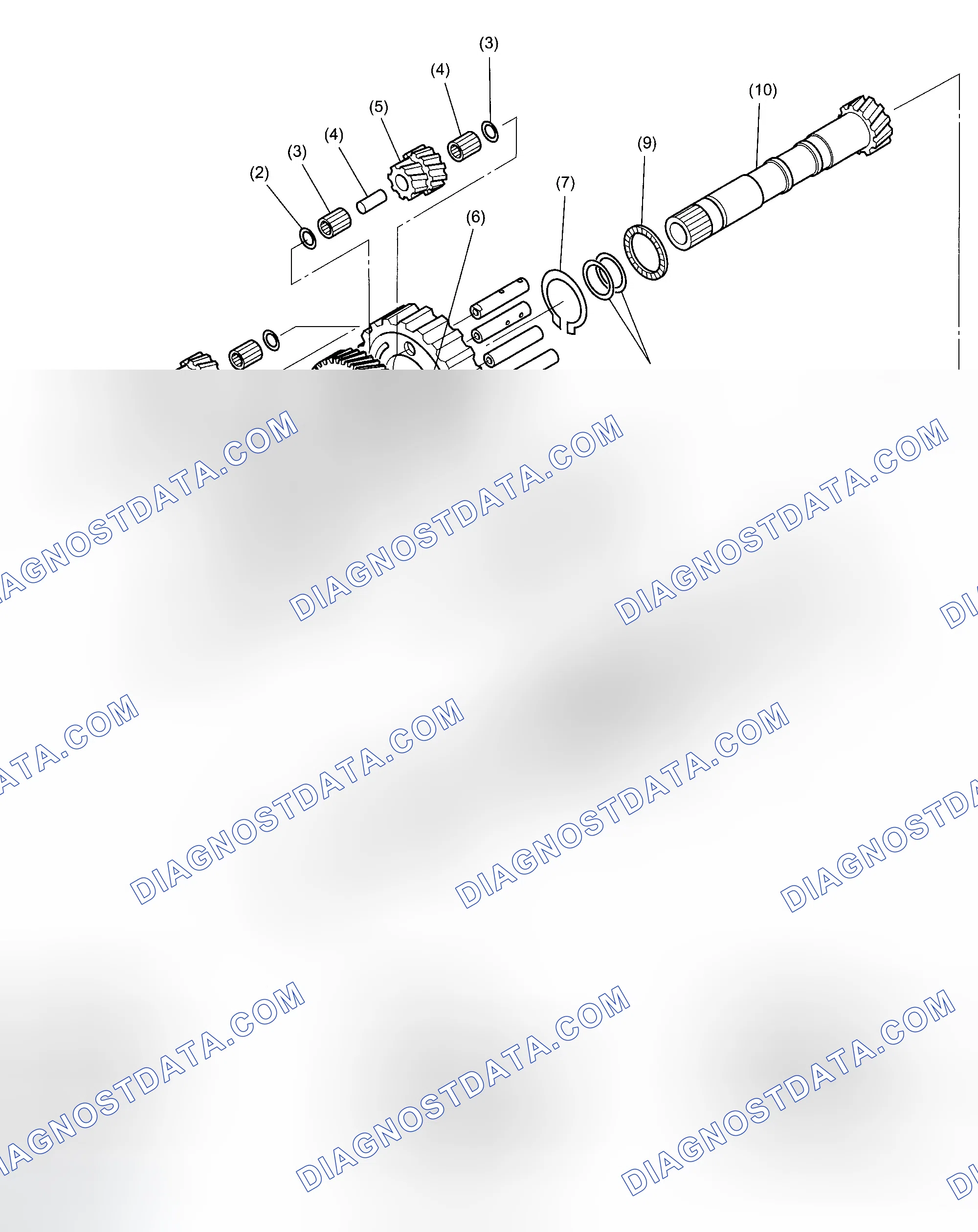Scheme 58: CENTER DIFFERENTIAL ASSEMBLY