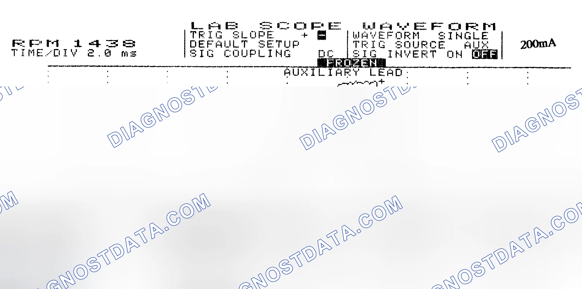 Scheme 15: Single Injector w/Normal Current Flow - Current Pattern