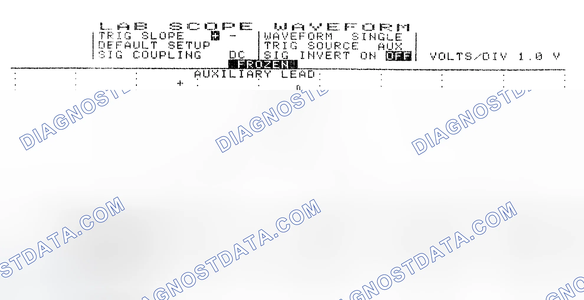 Scheme 19: Single Injector w/Excessive Current Flow - Current Pattern
