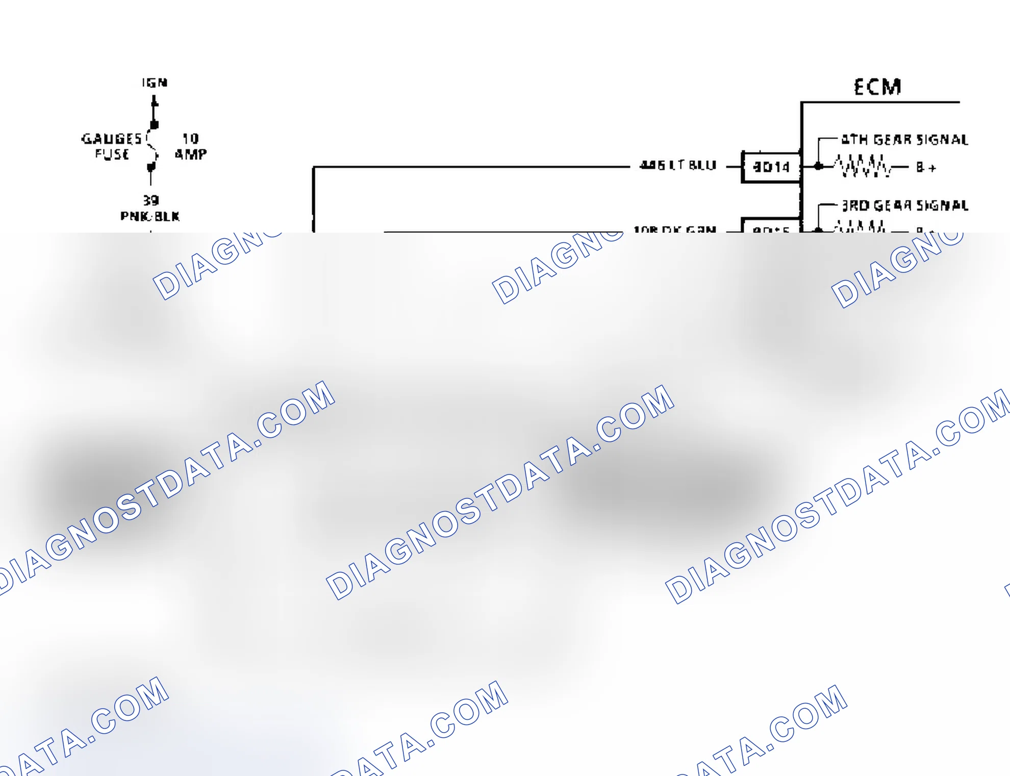 Scheme 212: CLUTCH C-8B, 4T60 TORQUE CONVERTER CLUTCH ELECTRICAL DIAGNOSIS, 3.1L PFI A & W BODIES