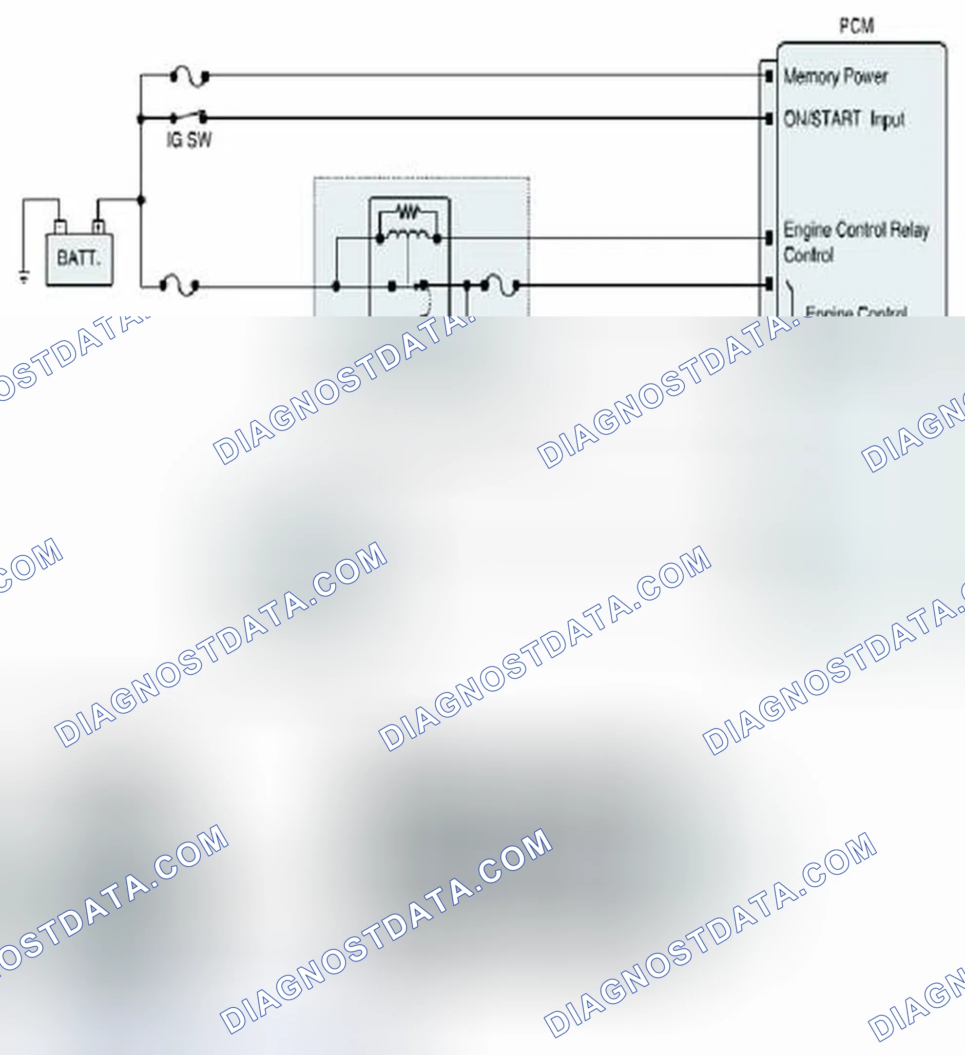 Scheme 763: Diagnostic Circuit Diagram