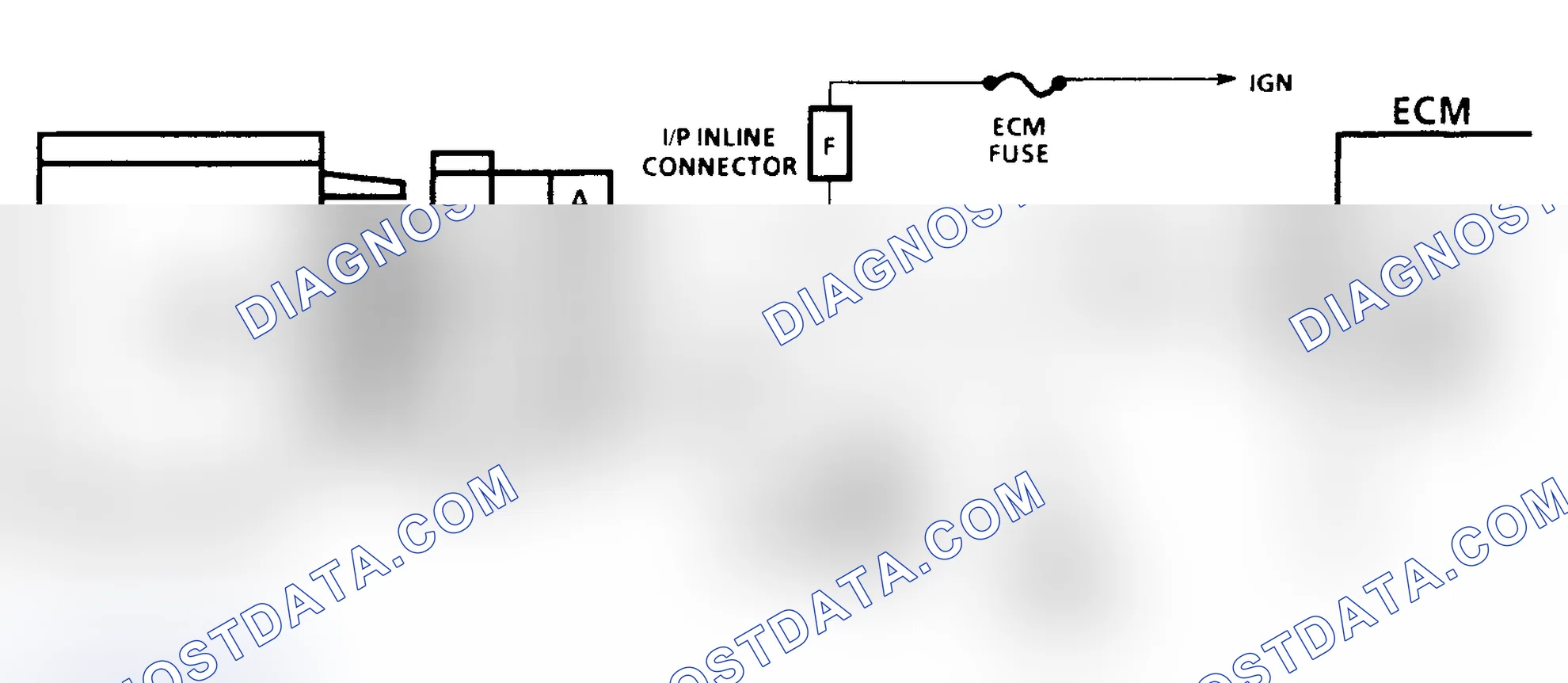 Scheme 74: Code 43 Schematic (3.1L) Electronic Spark Control