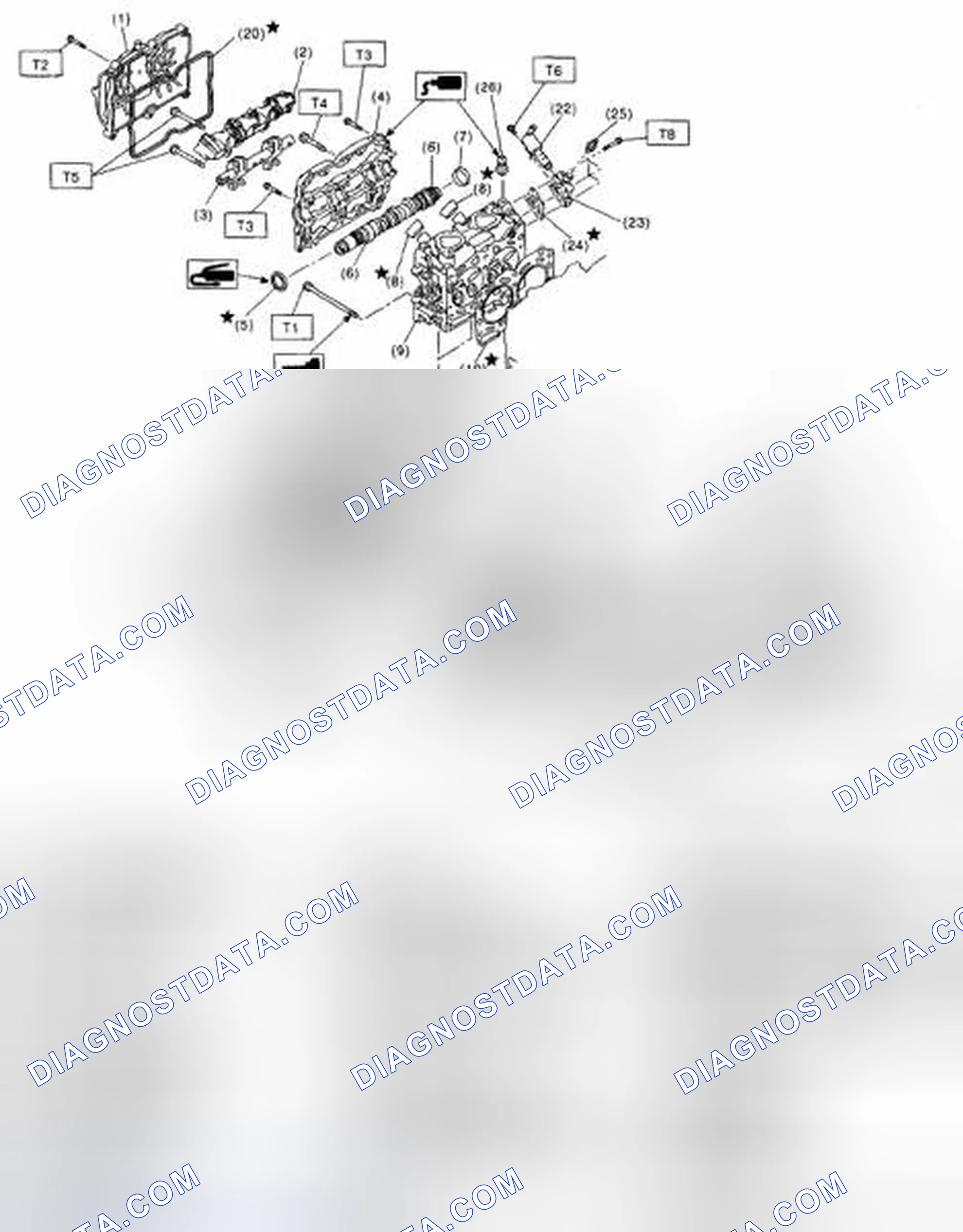 Scheme 71: Identifying Cylinder Head And Camshaft Components