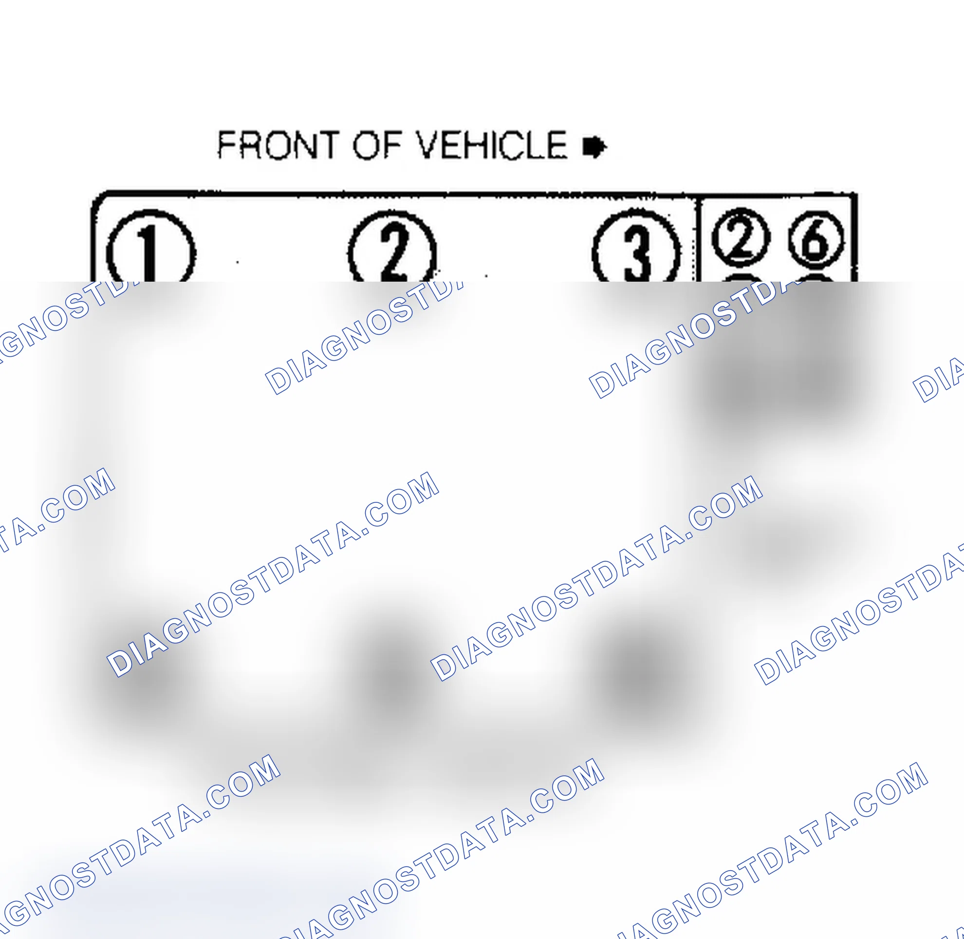 Scheme 5: Firing Order (3.0L - VIN U)