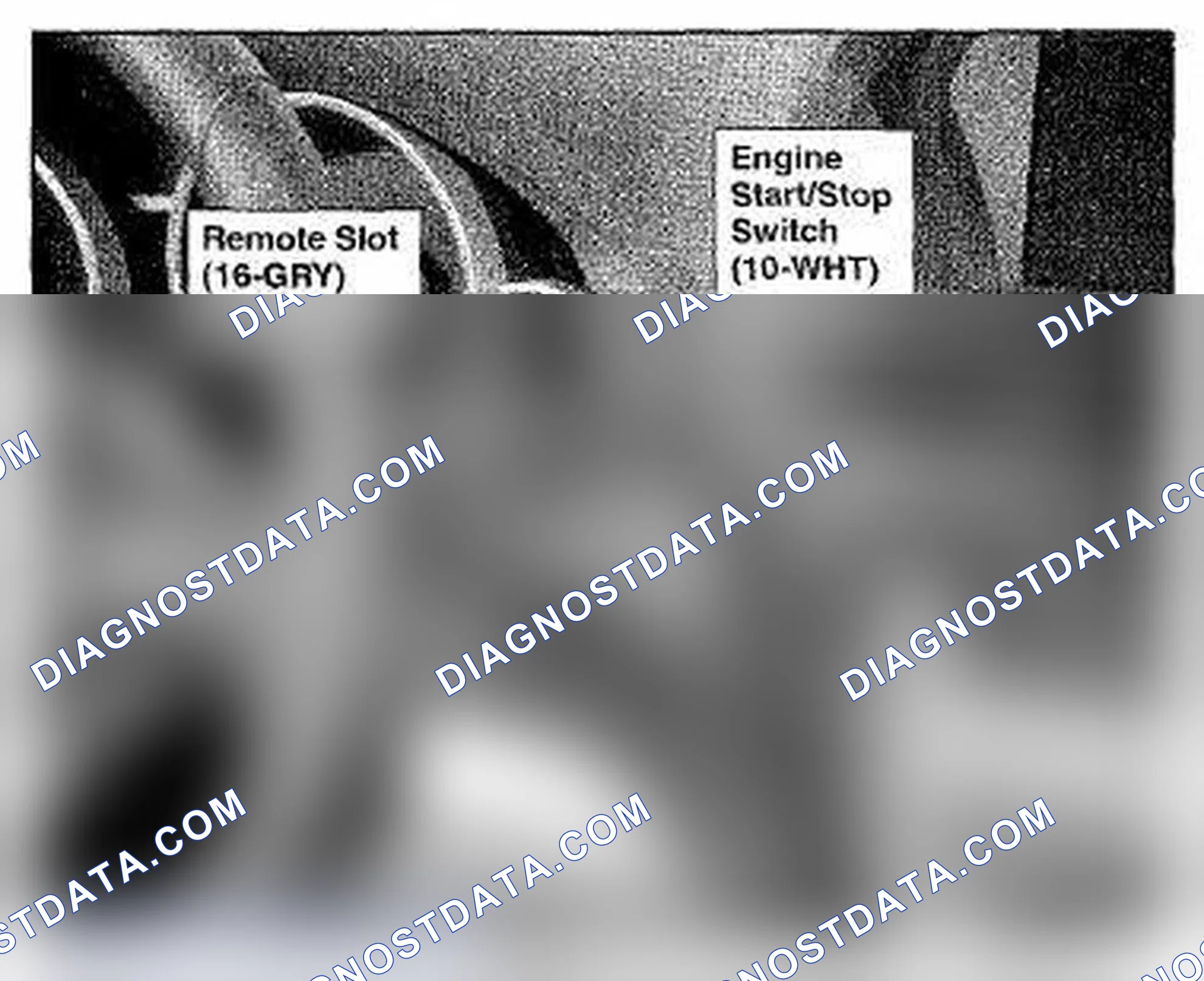 Scheme 1194: Left Side Of Dash (Keyless Access) Component Location (Photo 185)