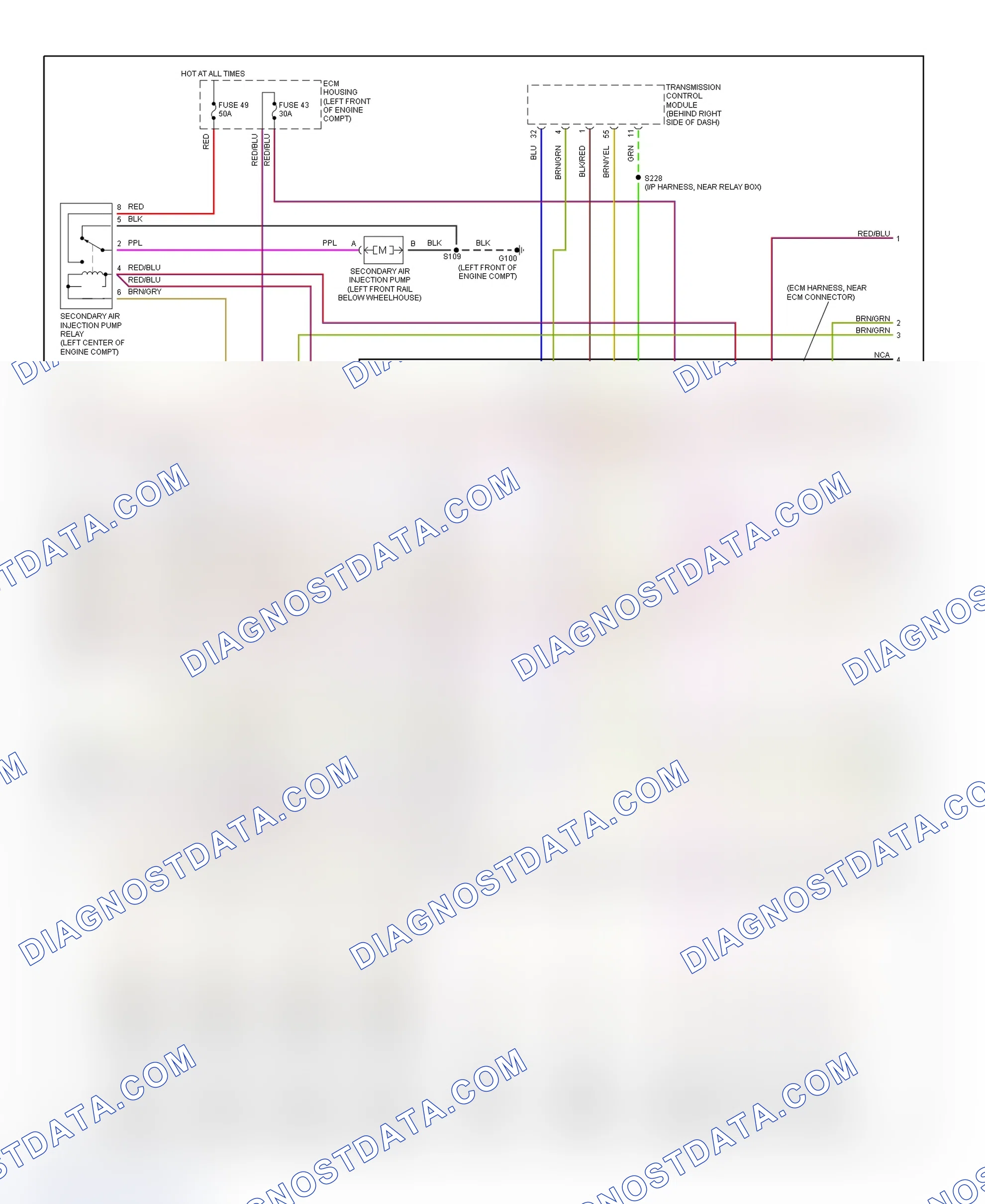 Scheme 2: ECM Wiring Diagram (2 Of 3)