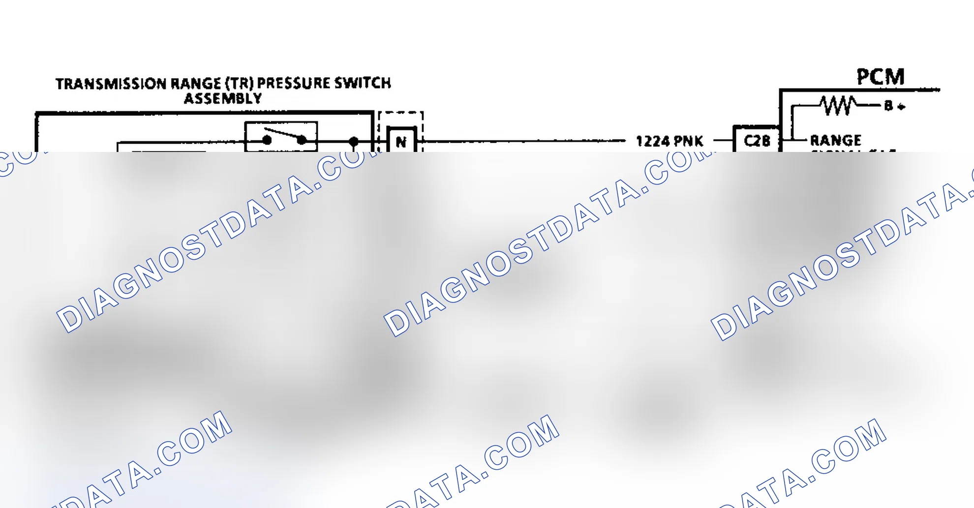 Scheme 194: Code 28, Circuit Diagram (5.7L Y Body) Courtesy of General Motors Corp.