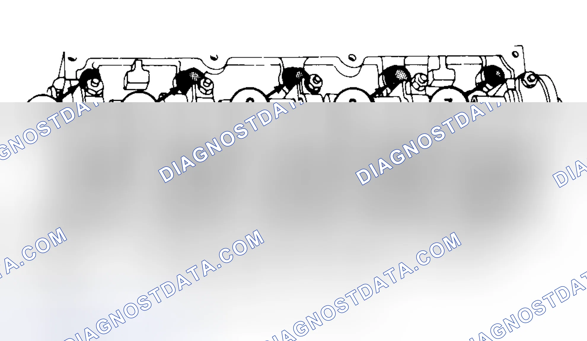 Scheme 7: Typical Cylinder Head Tightening or Loosening Sequence